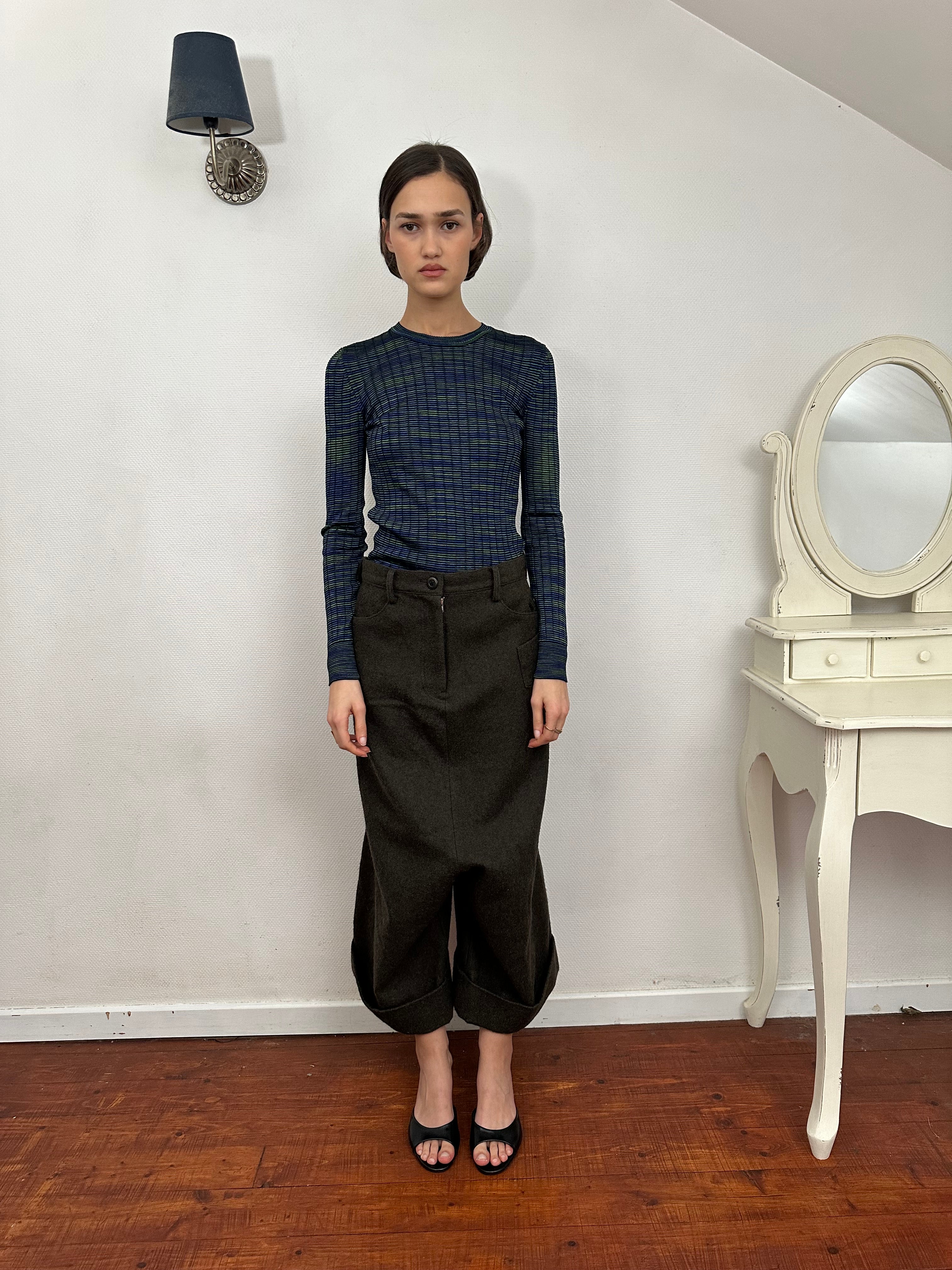 パンツ Yohji Yamamoto 23aw DROP CROTCH PANTS Yohji Yamamoto 23aw DROP CROTCH PANTS
