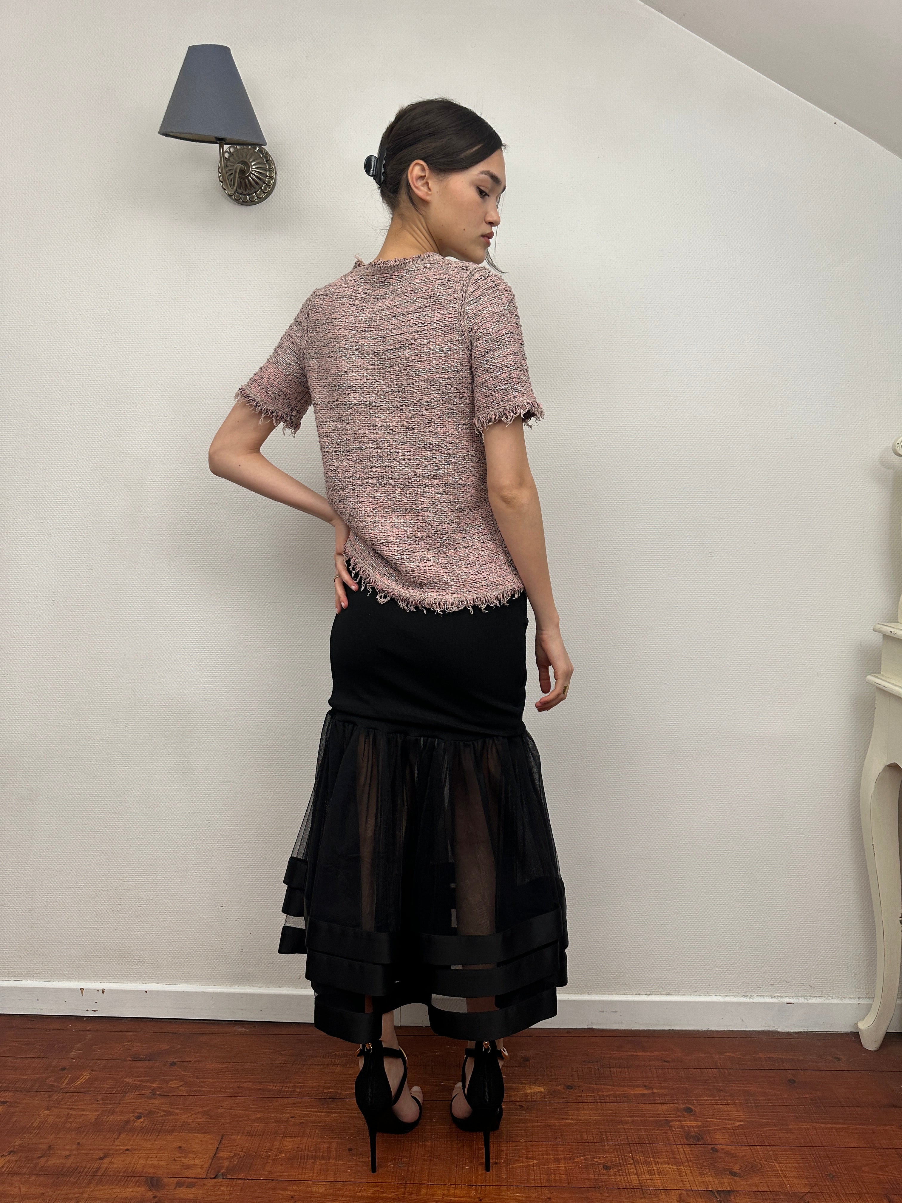 Balenciaga Tweed Top