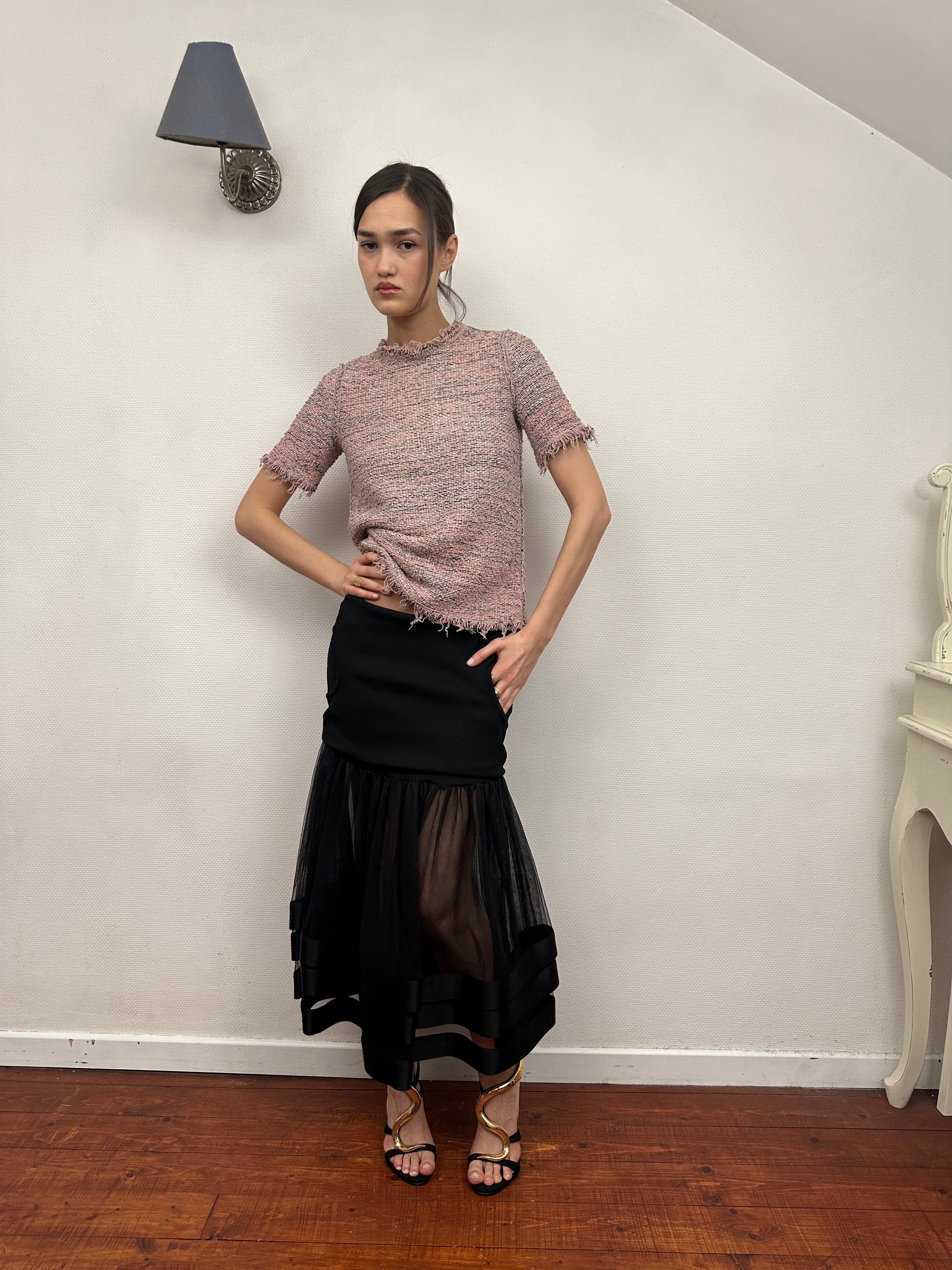Yohji Yamamoto Tulle Skirt