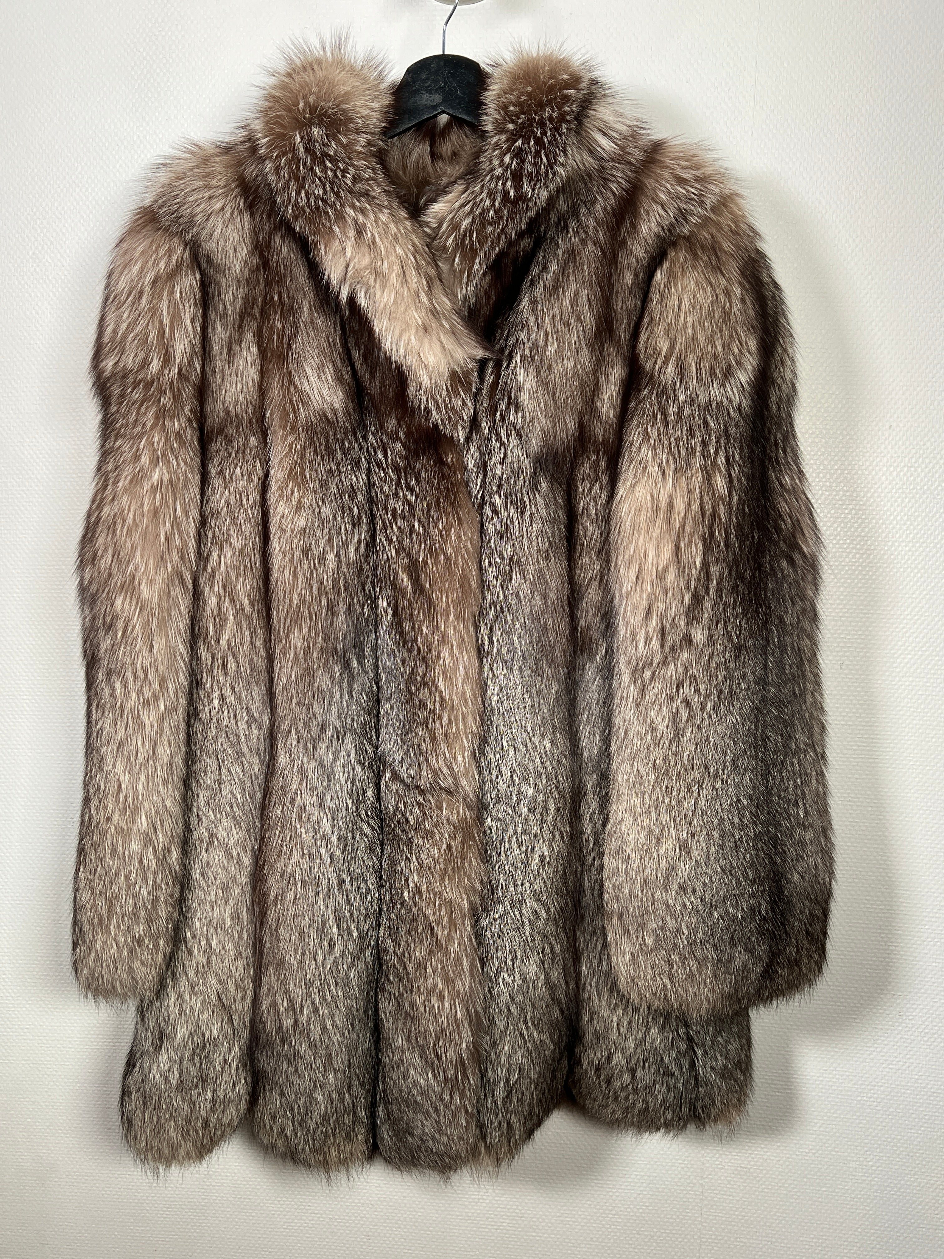 100% Real Silver Fox Fur