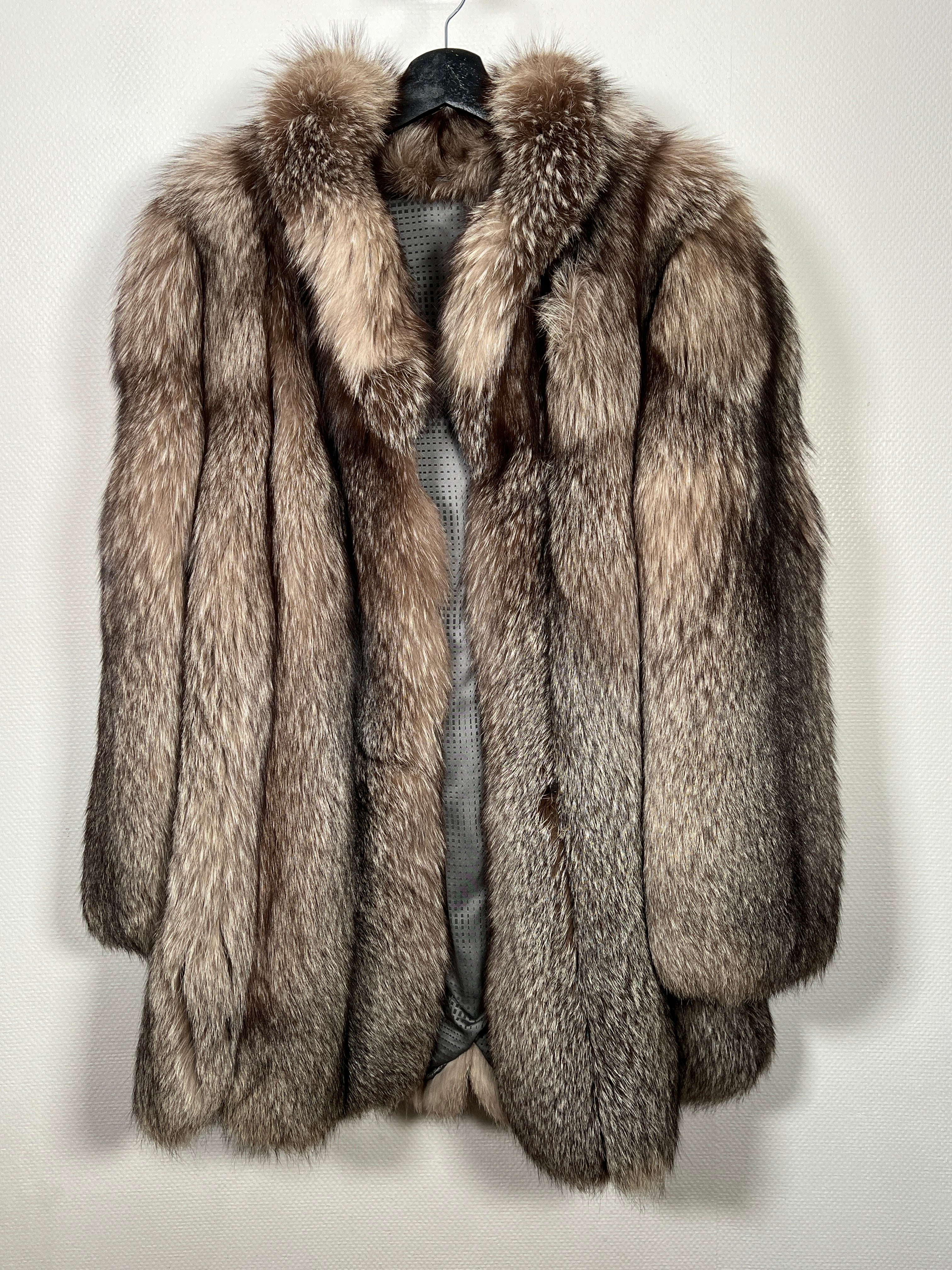 100% Real Silver Fox Fur