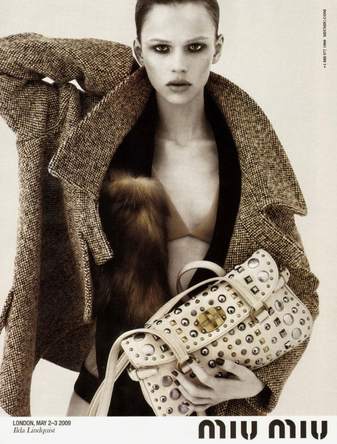 Miu Miu Boston studs