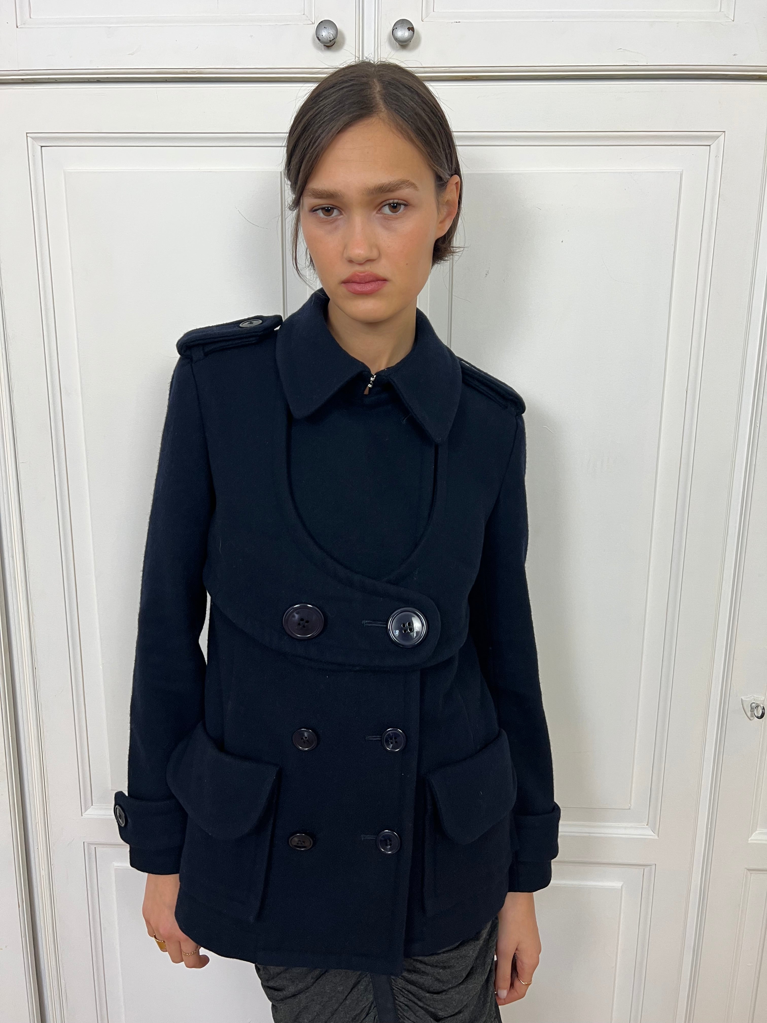 Yohji Yamamoto Peacoat