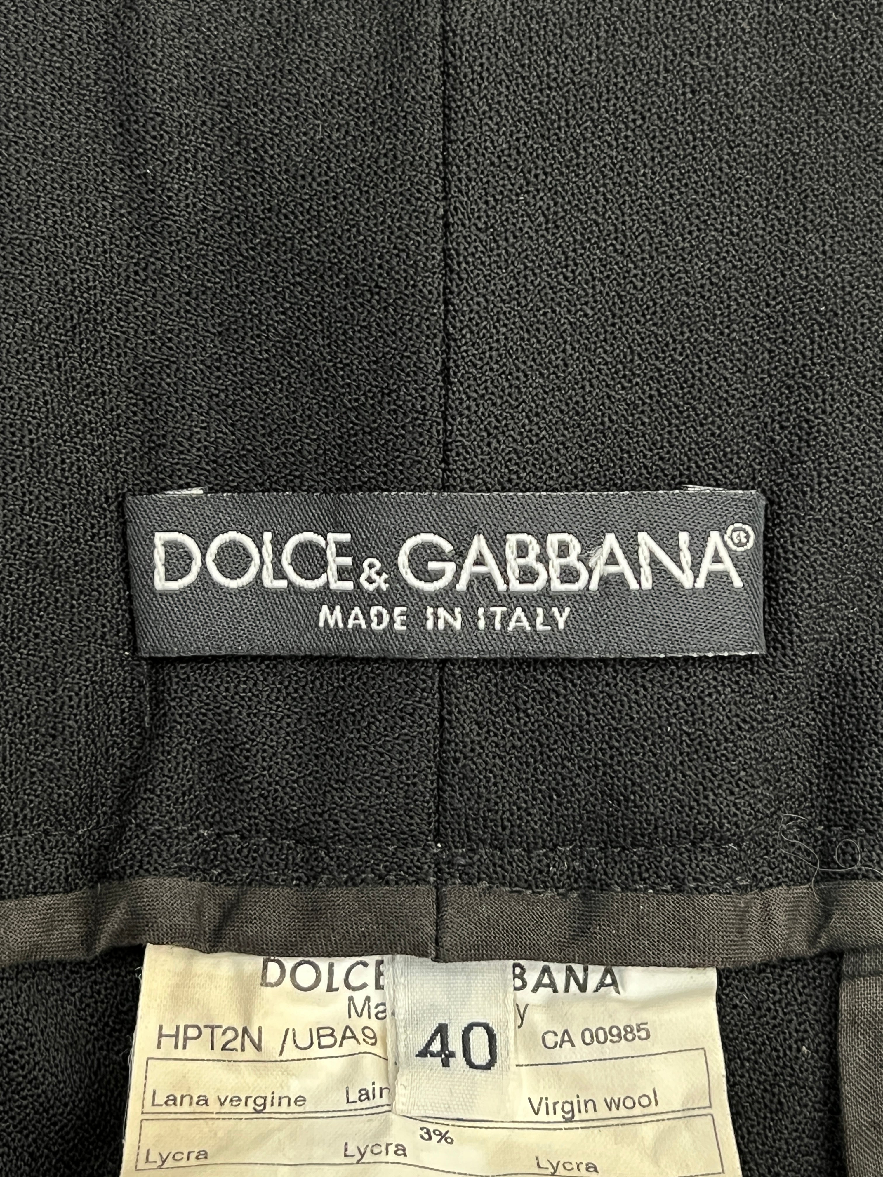 D&G Belt Trousers