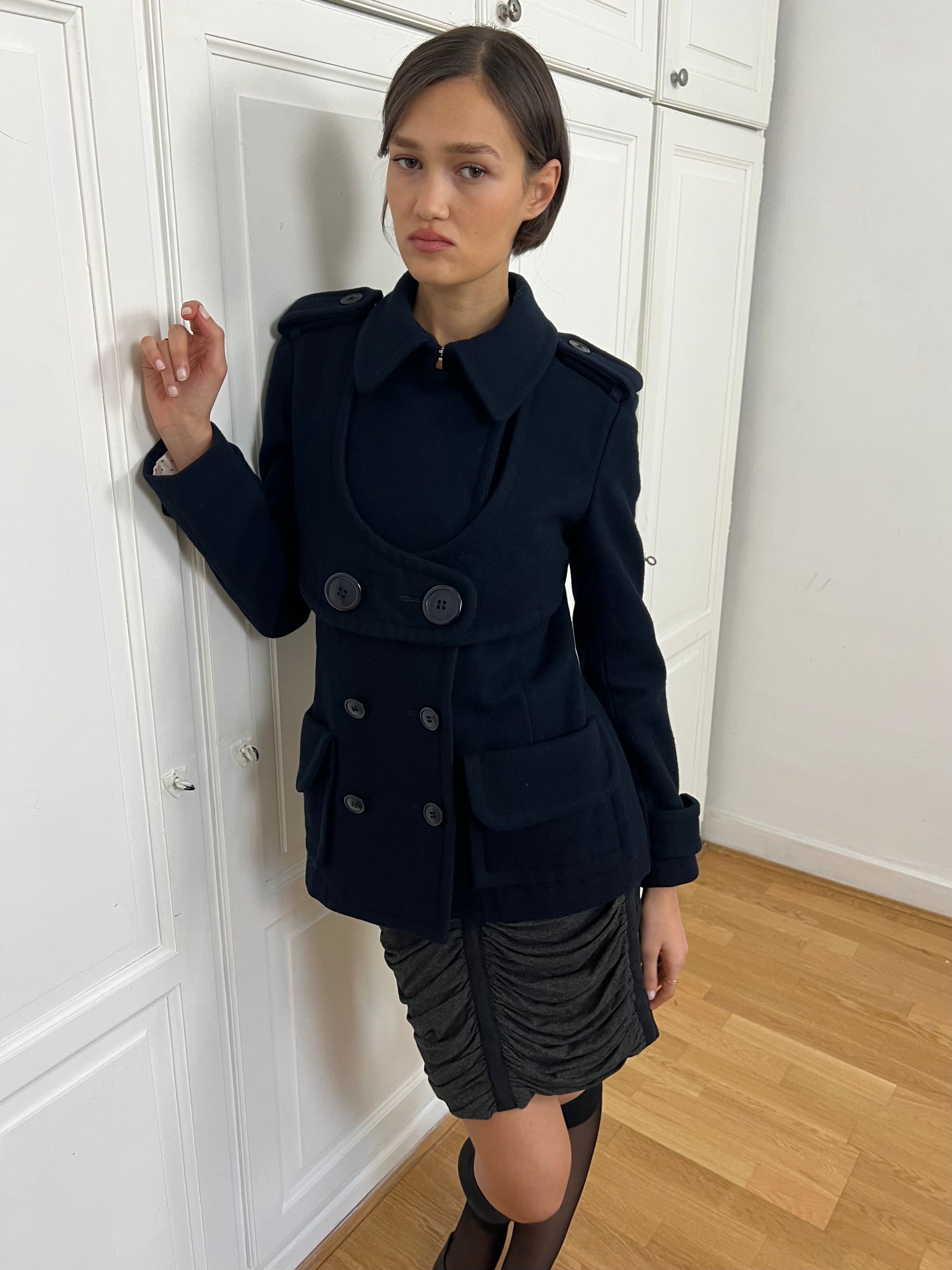 Yohji Yamamoto Peacoat