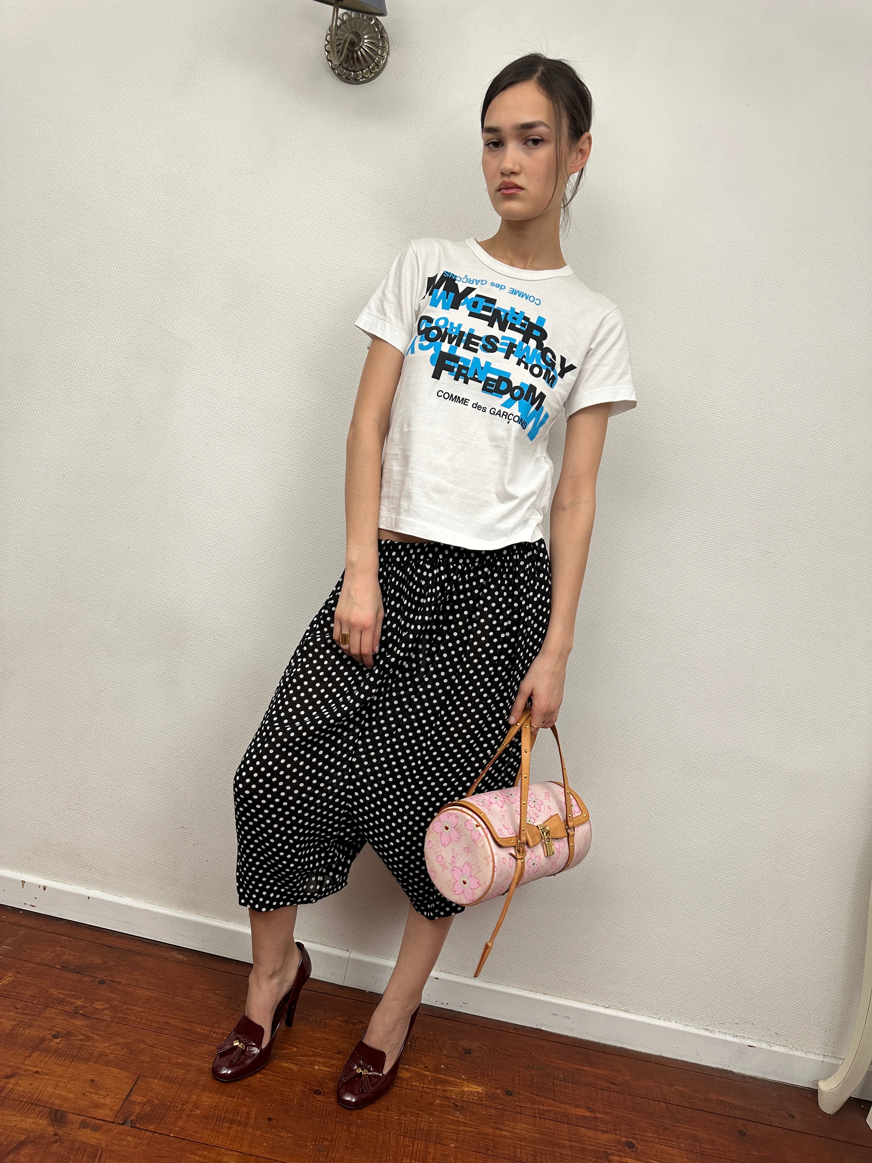 2009 Comme des garçons drop-crotch trousers