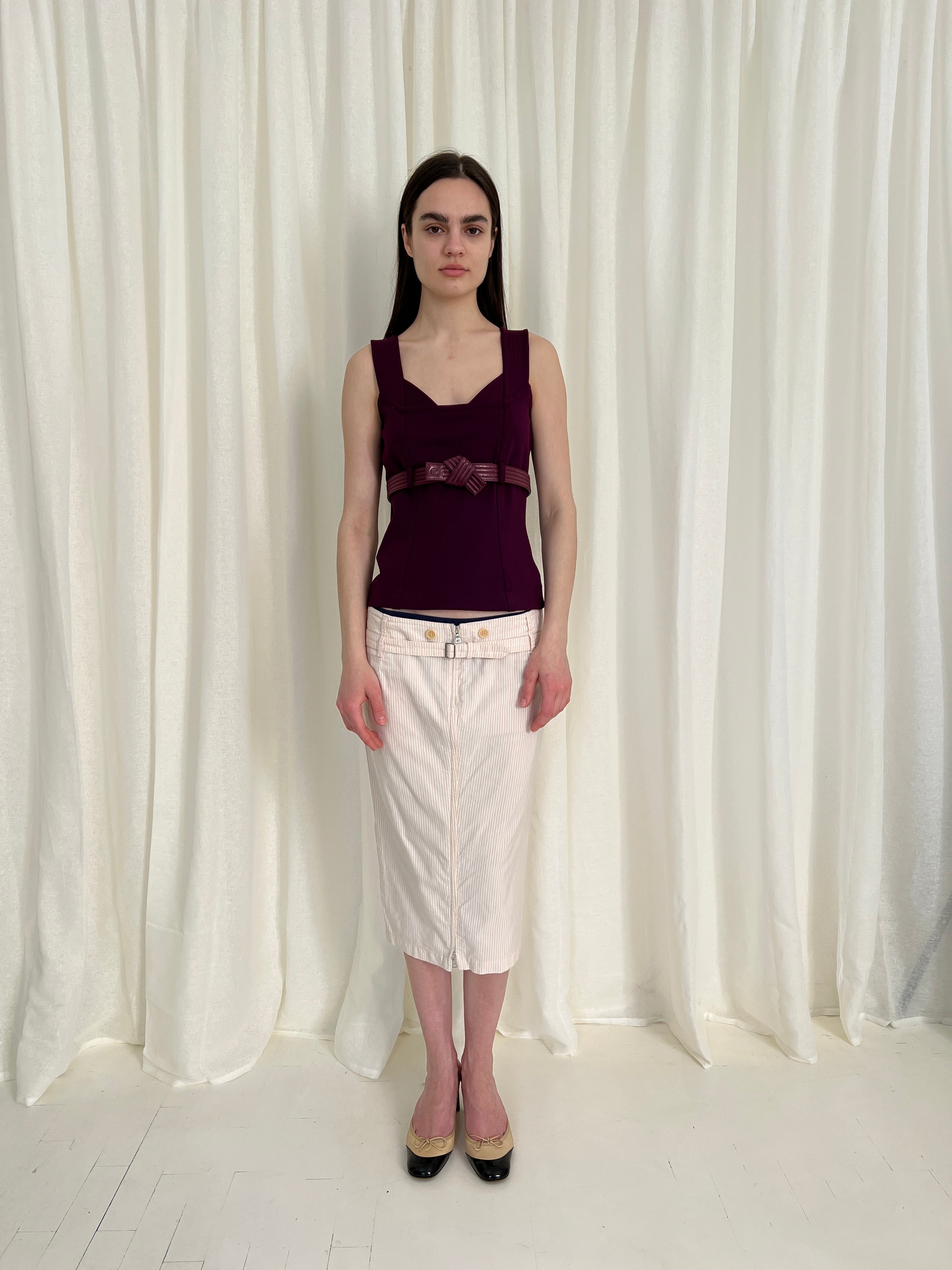 2000s Prada skirt