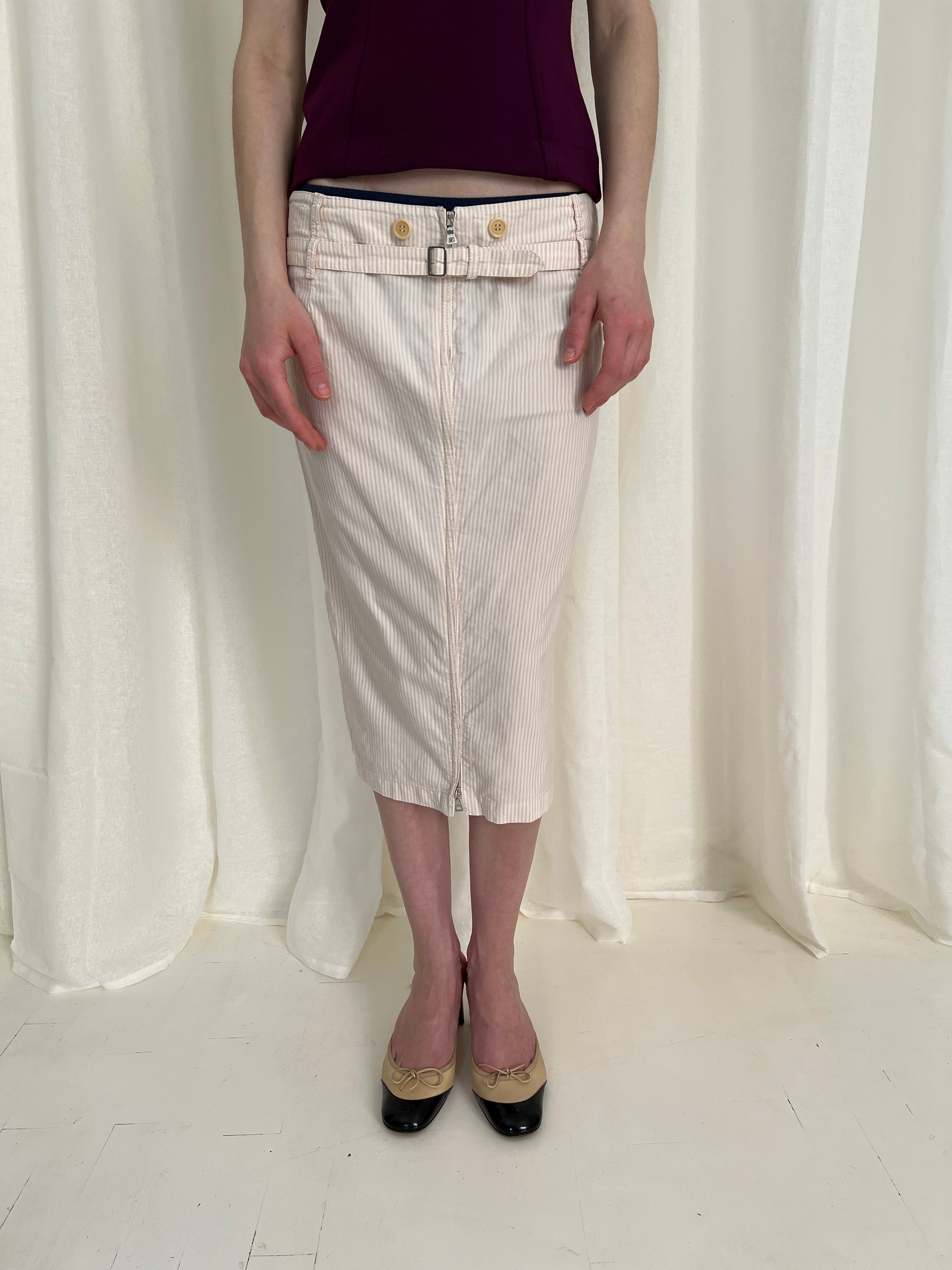 2000s Prada skirt