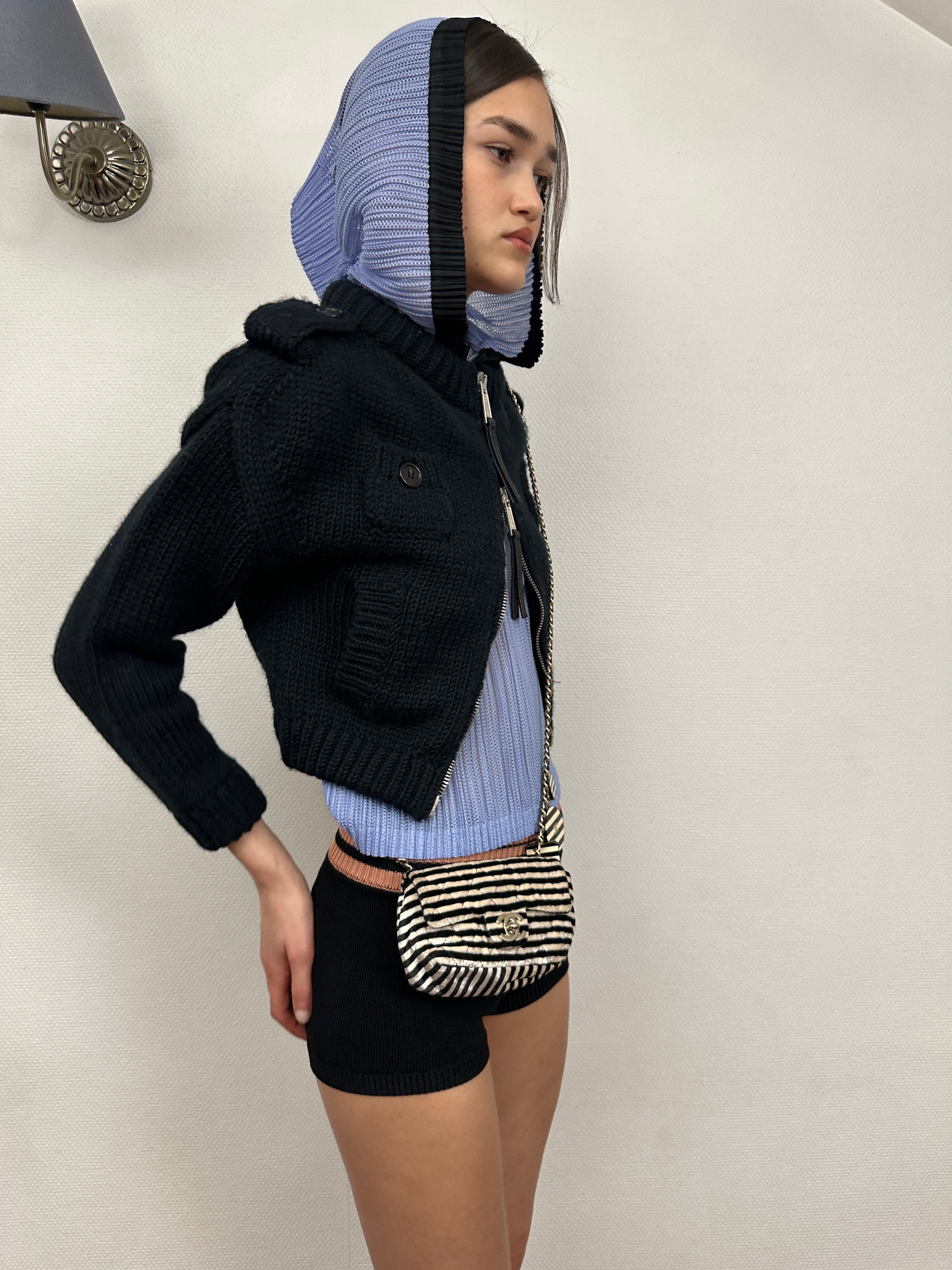 Dsquared2 double zip cardigan