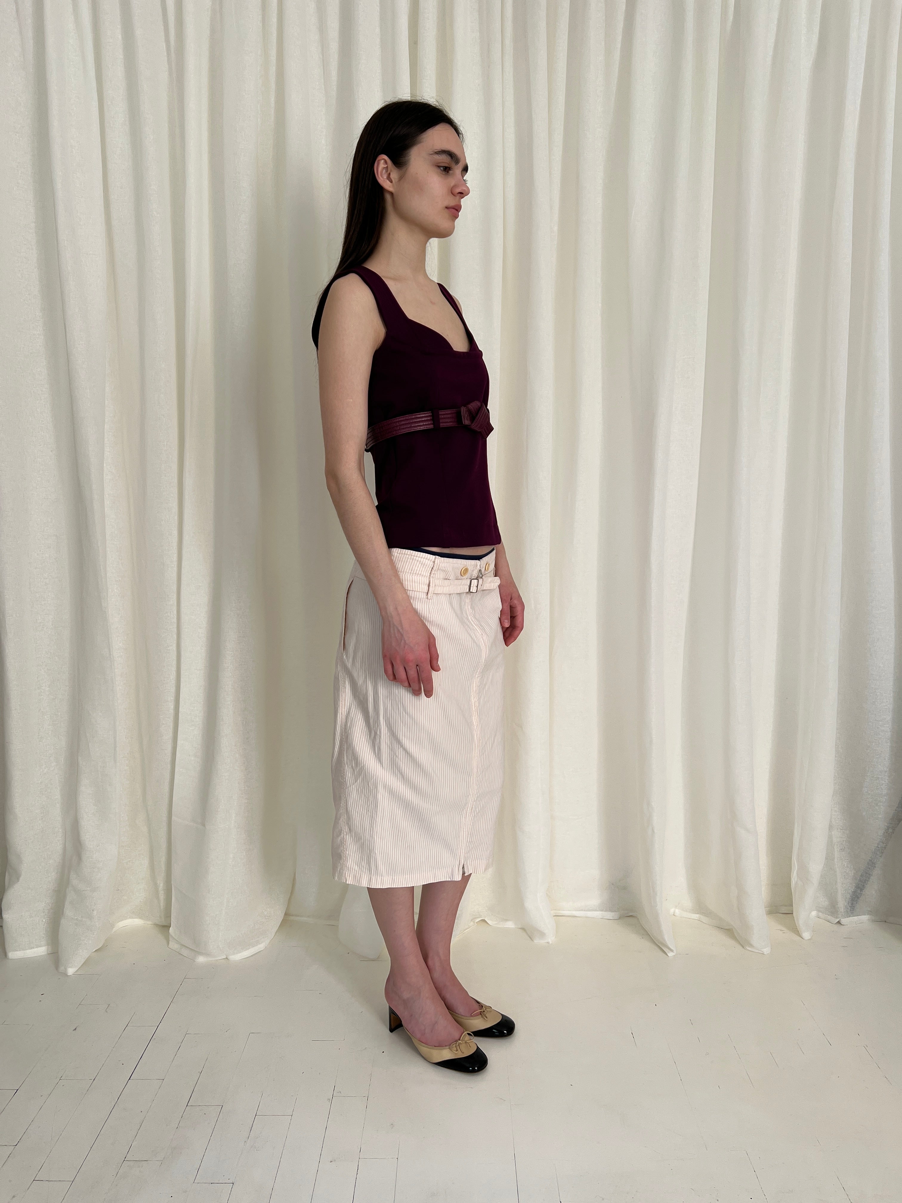 2000s Prada skirt