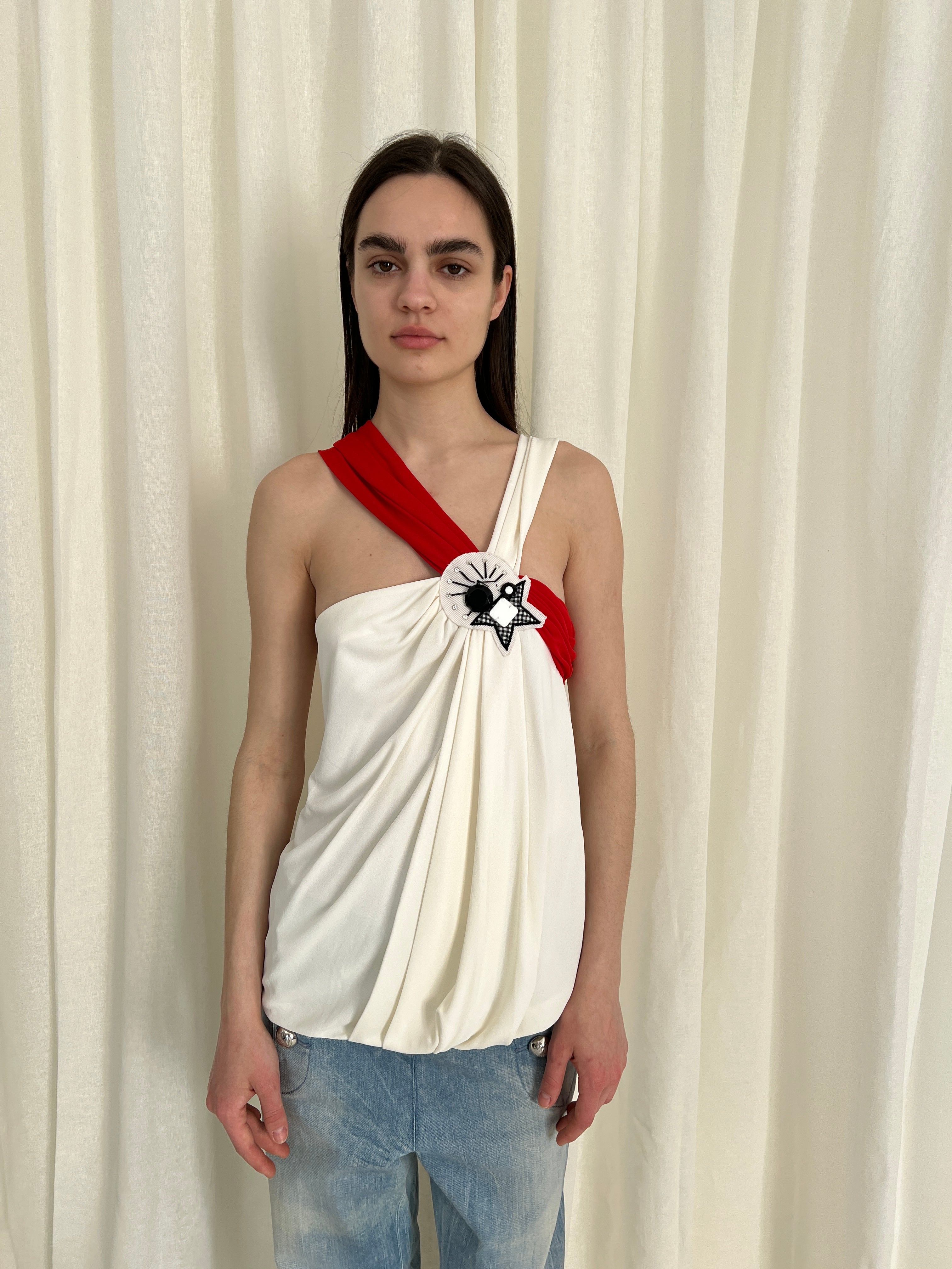 2008 Resort Gucci Silk Top
