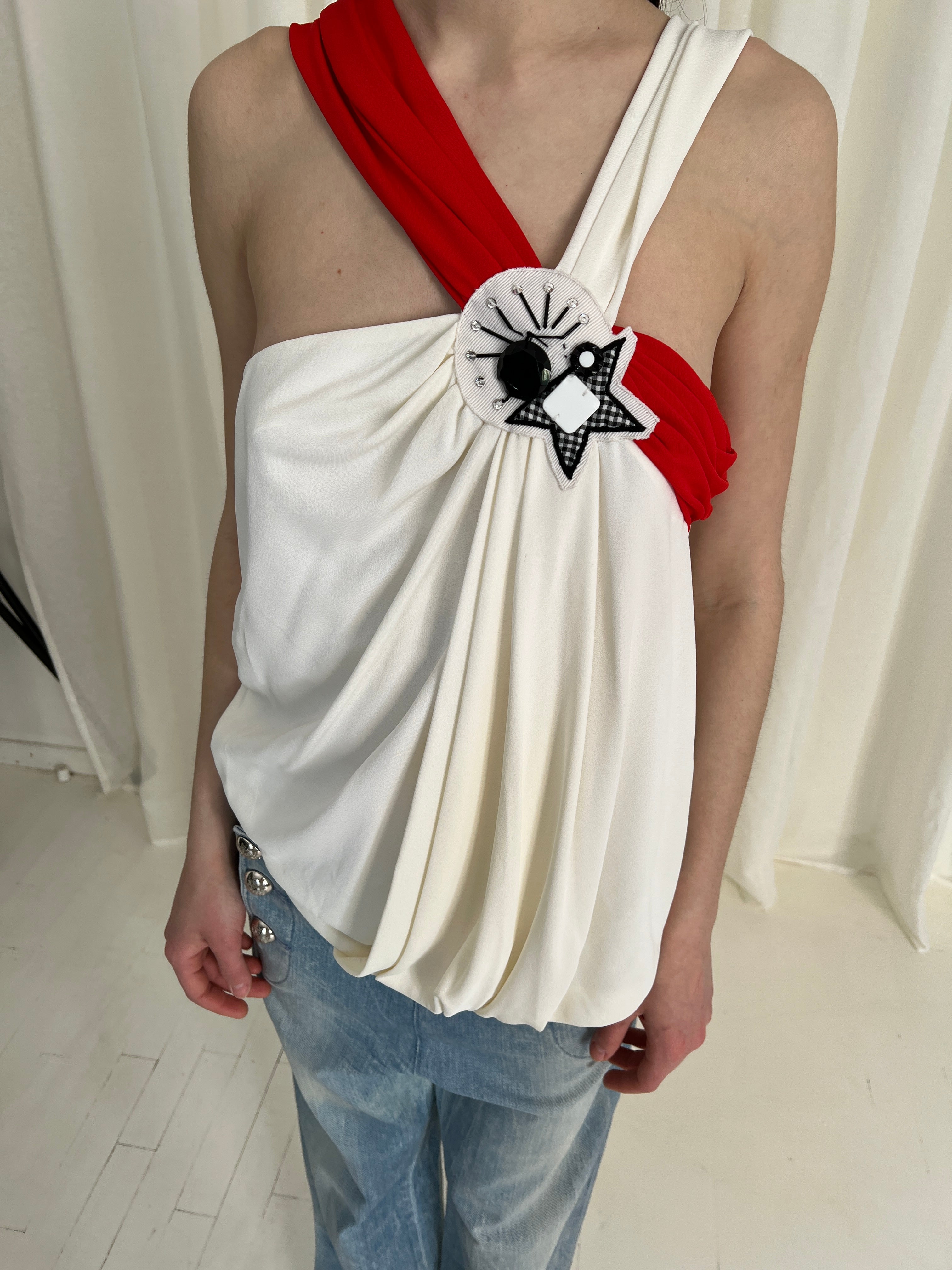 2008 Resort Gucci Silk Top