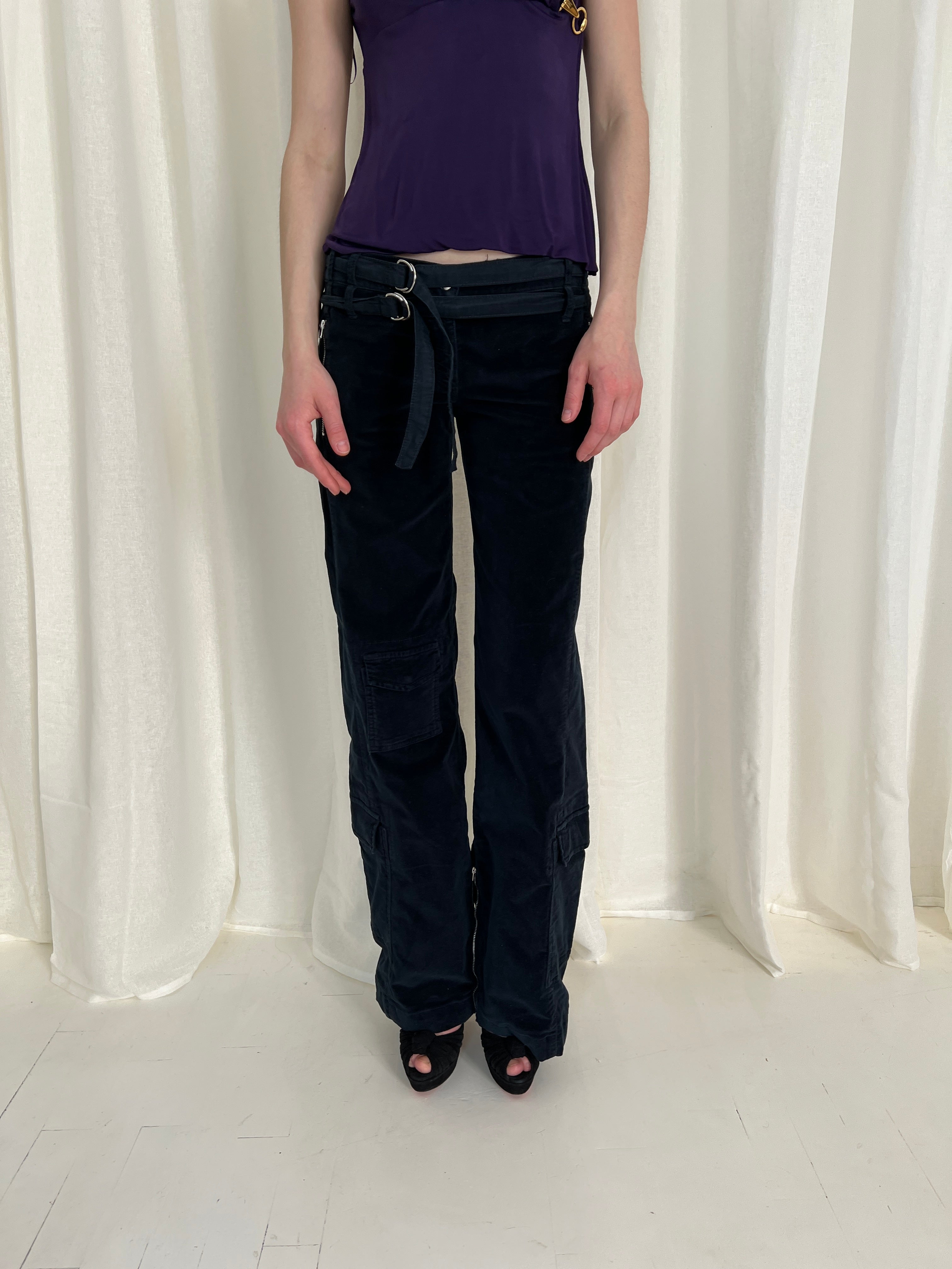 Sportmax velvet trousers