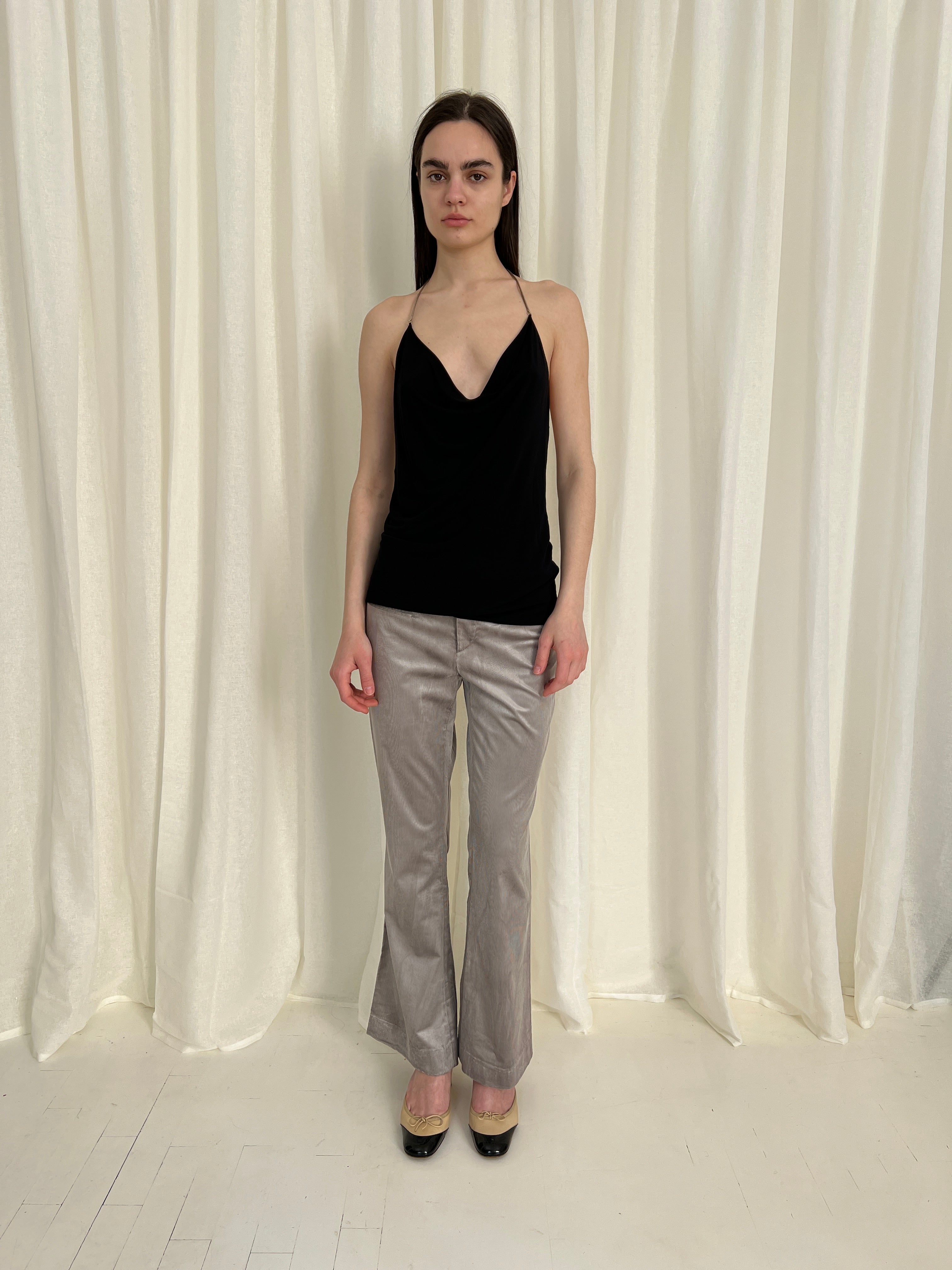 2005 Gucci Facchinetti Velvet Trousers