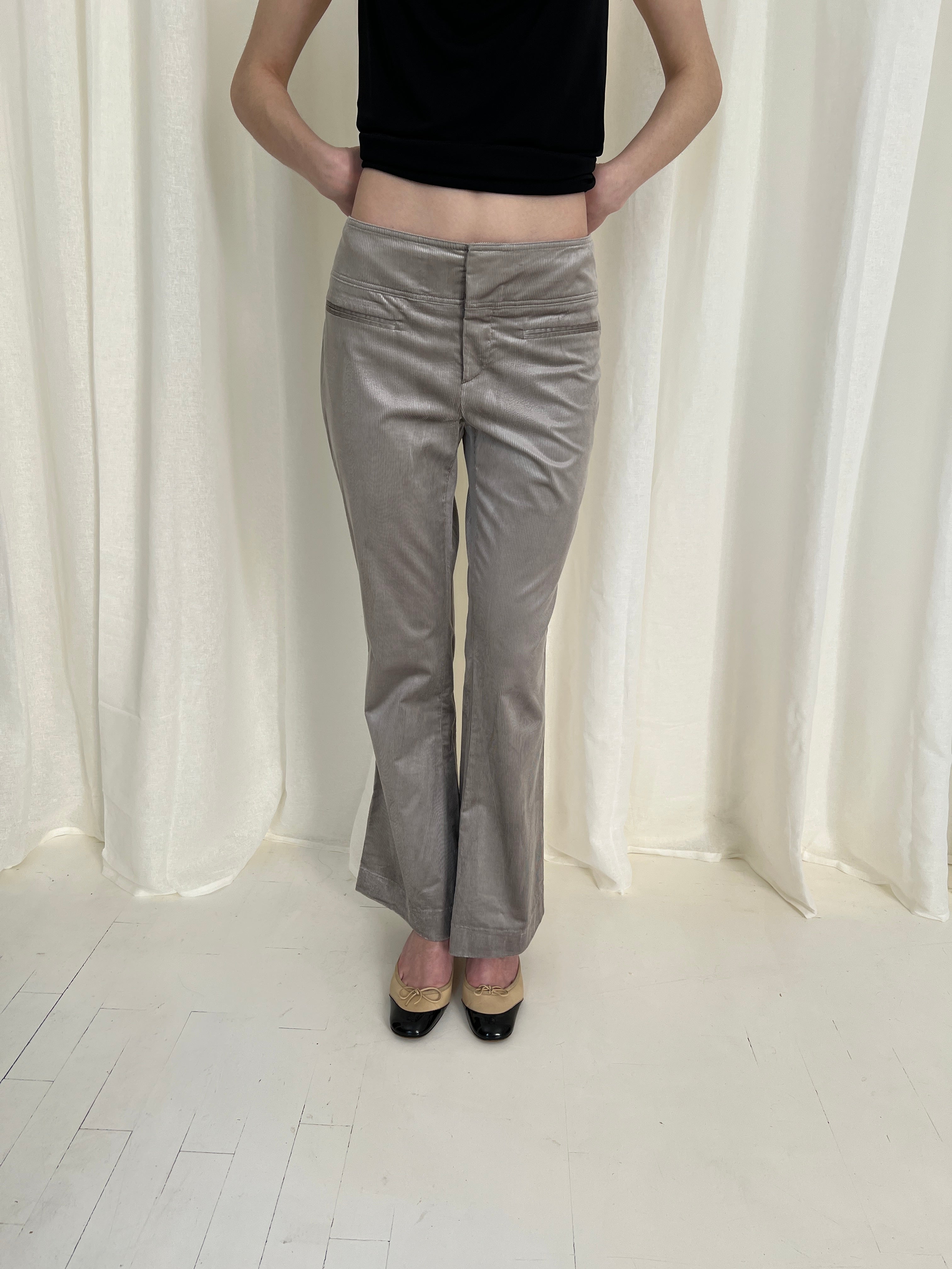 2005 Gucci Facchinetti Velvet Trousers