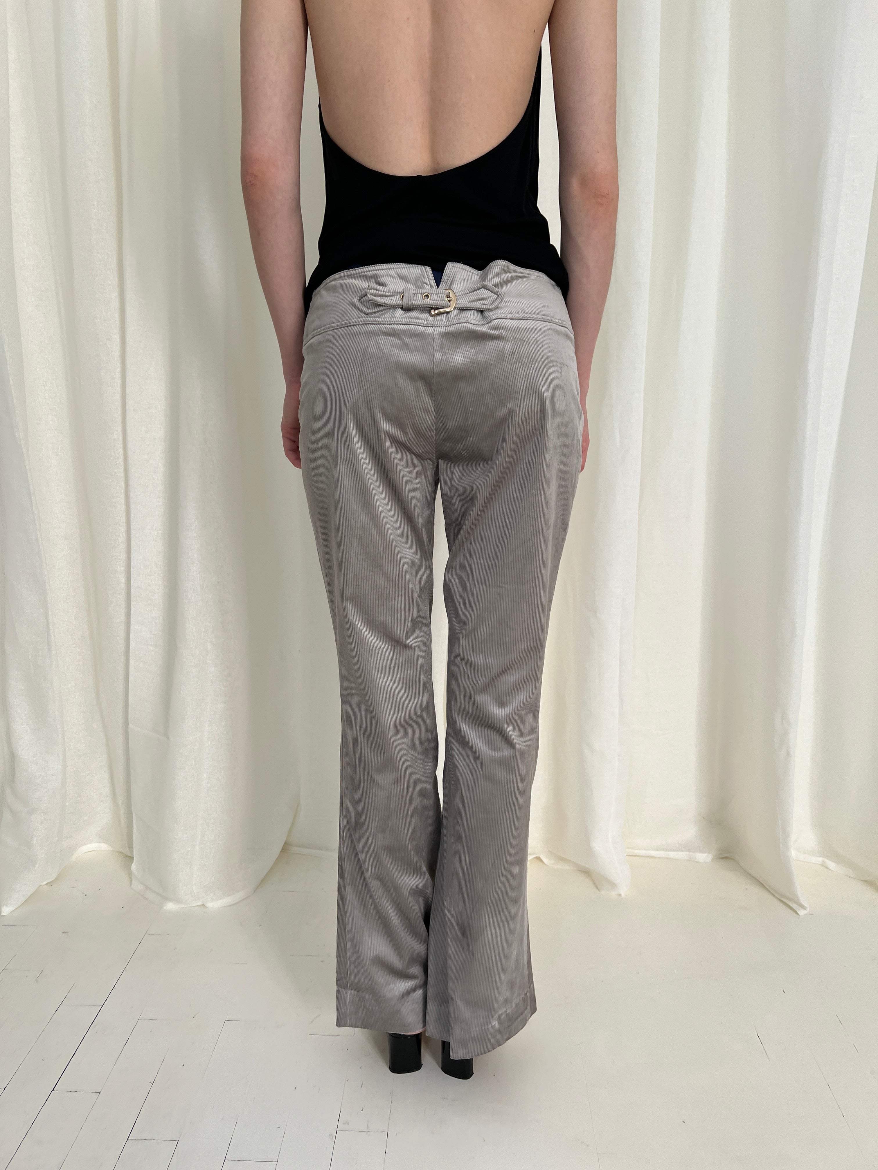 2005 Gucci Facchinetti Velvet Trousers