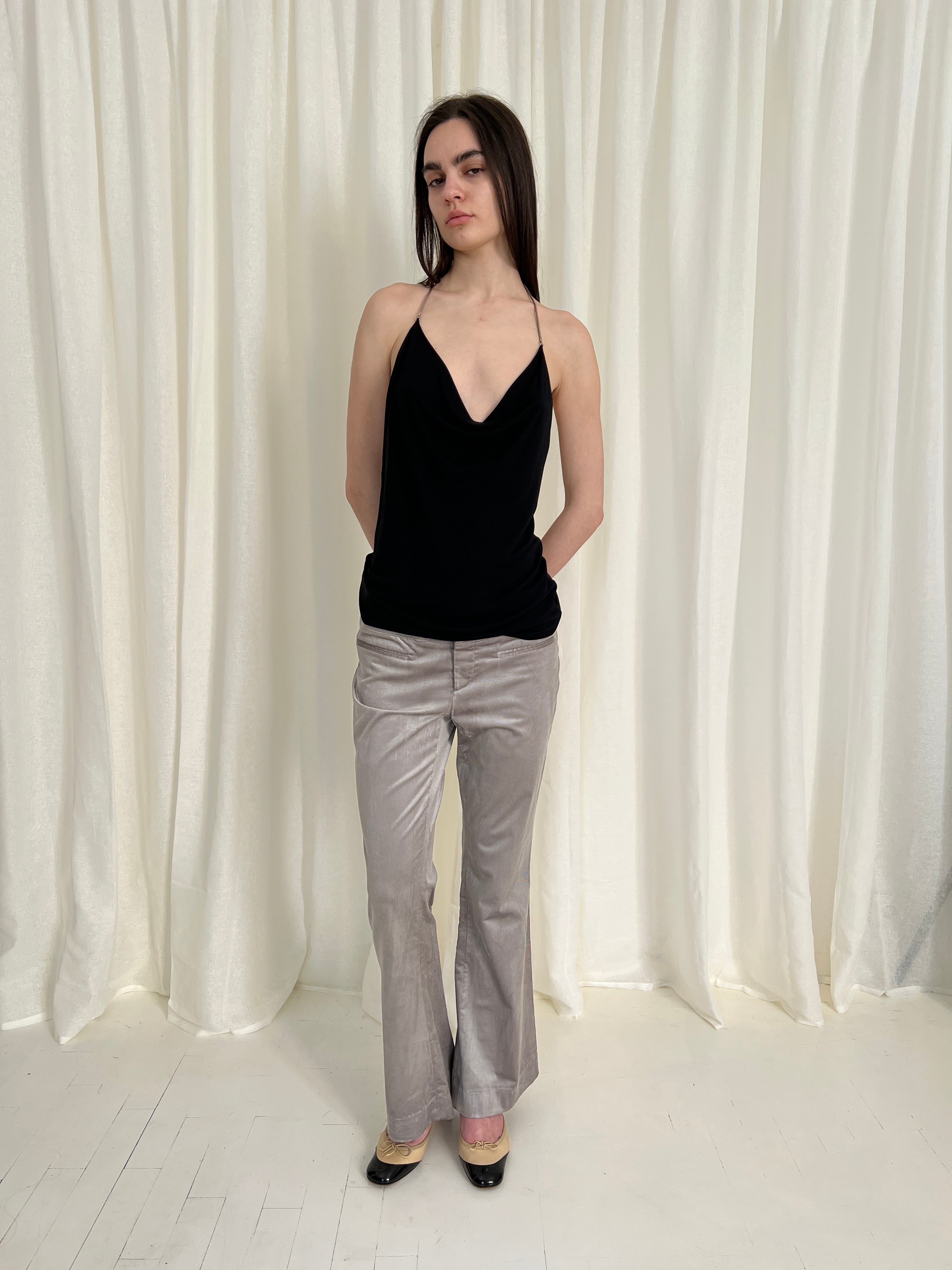 2005 Gucci Facchinetti Velvet Trousers