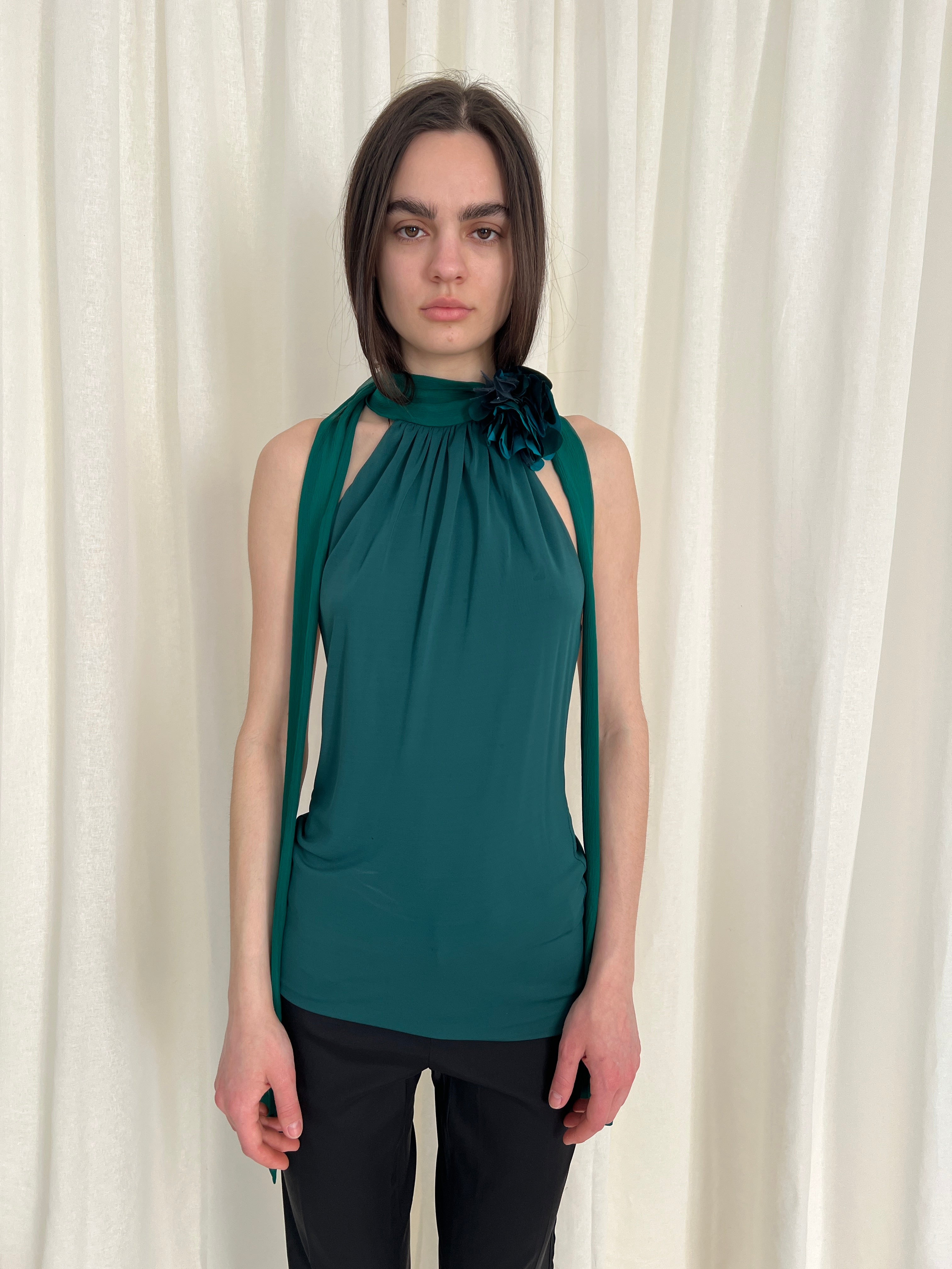 FW11 Gucci Silk halter top