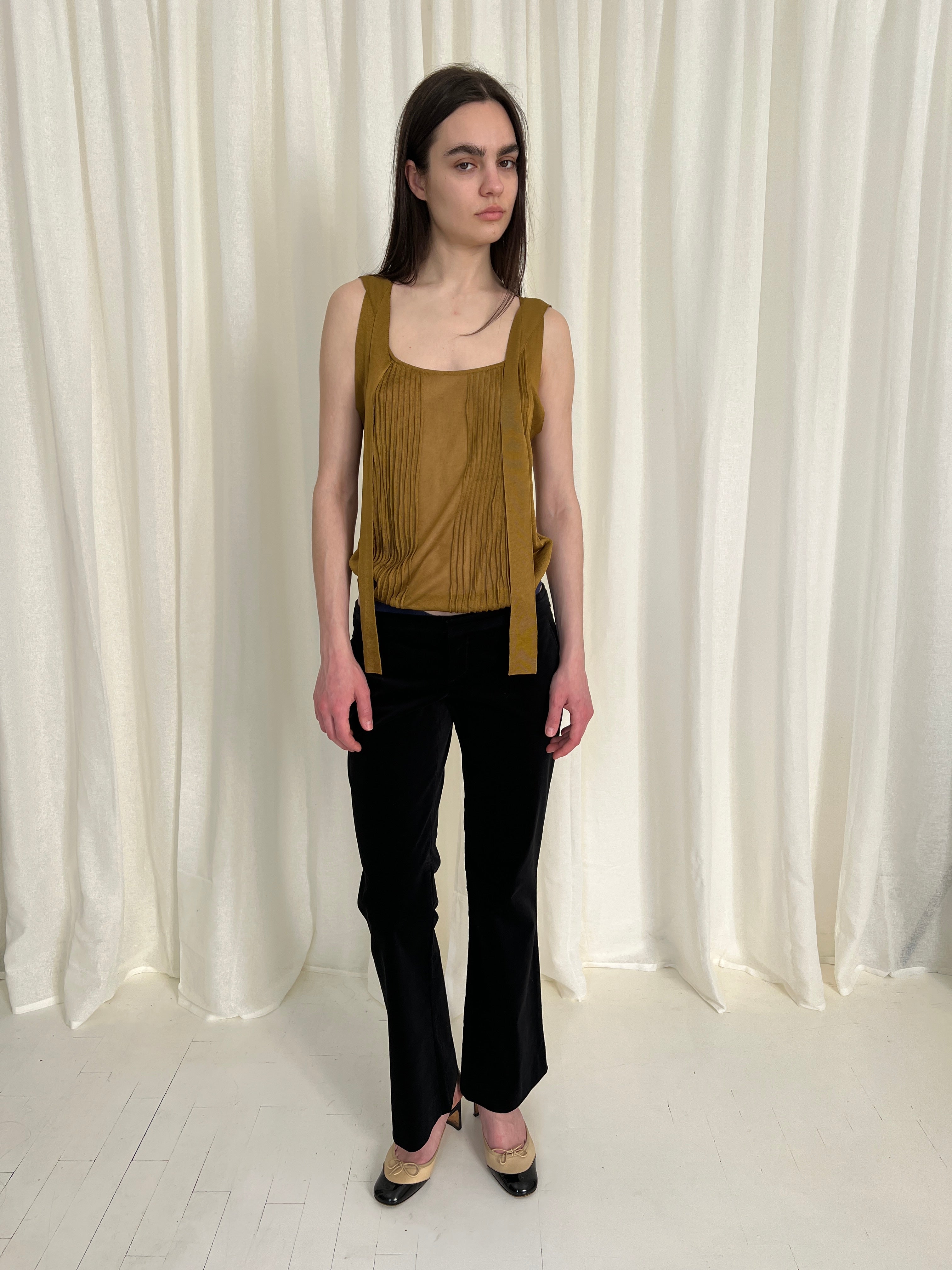 2006 Gucci velvet trousers
