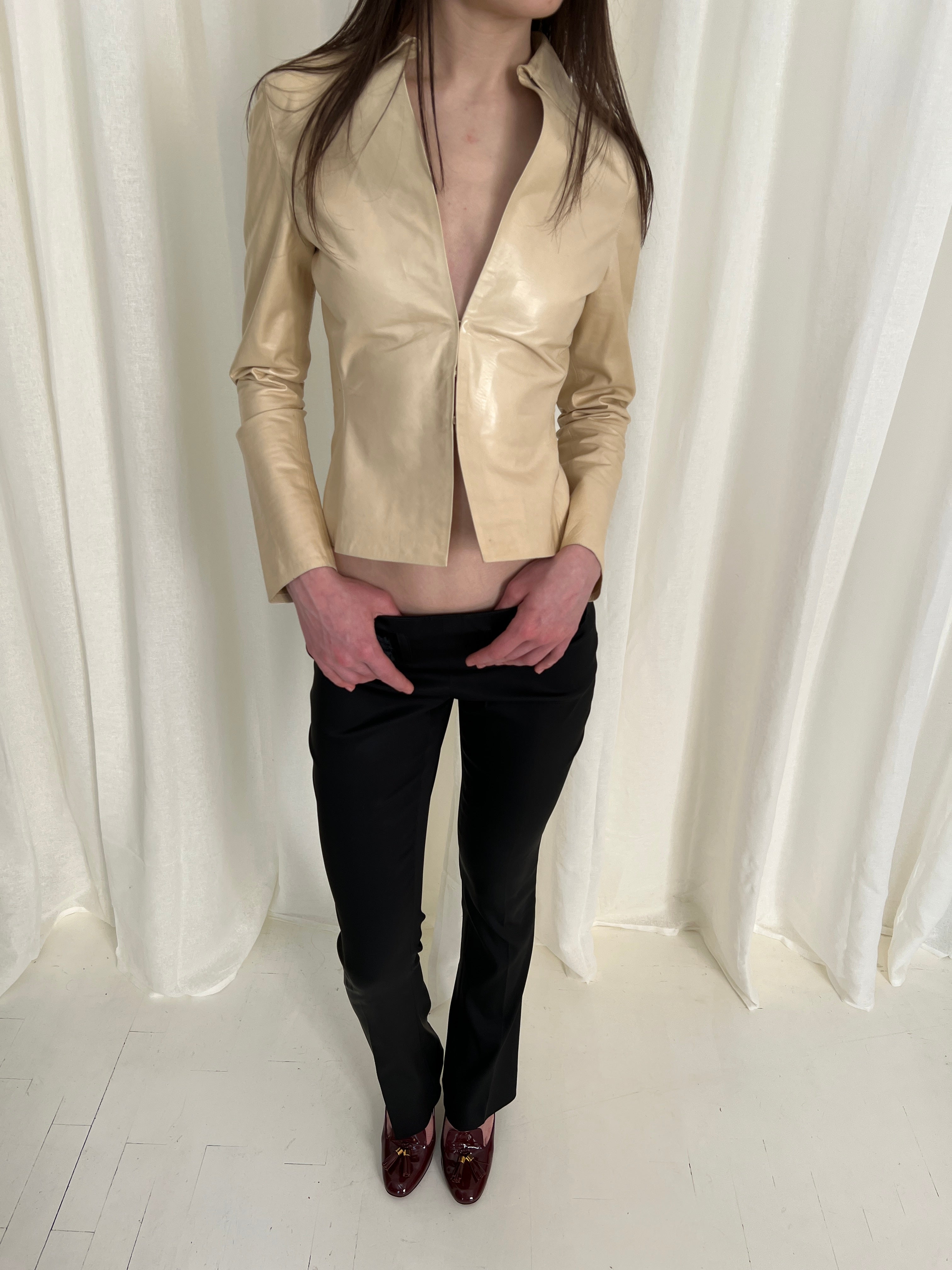 RARE SS99 Gucci Tom Ford Leather Jacket