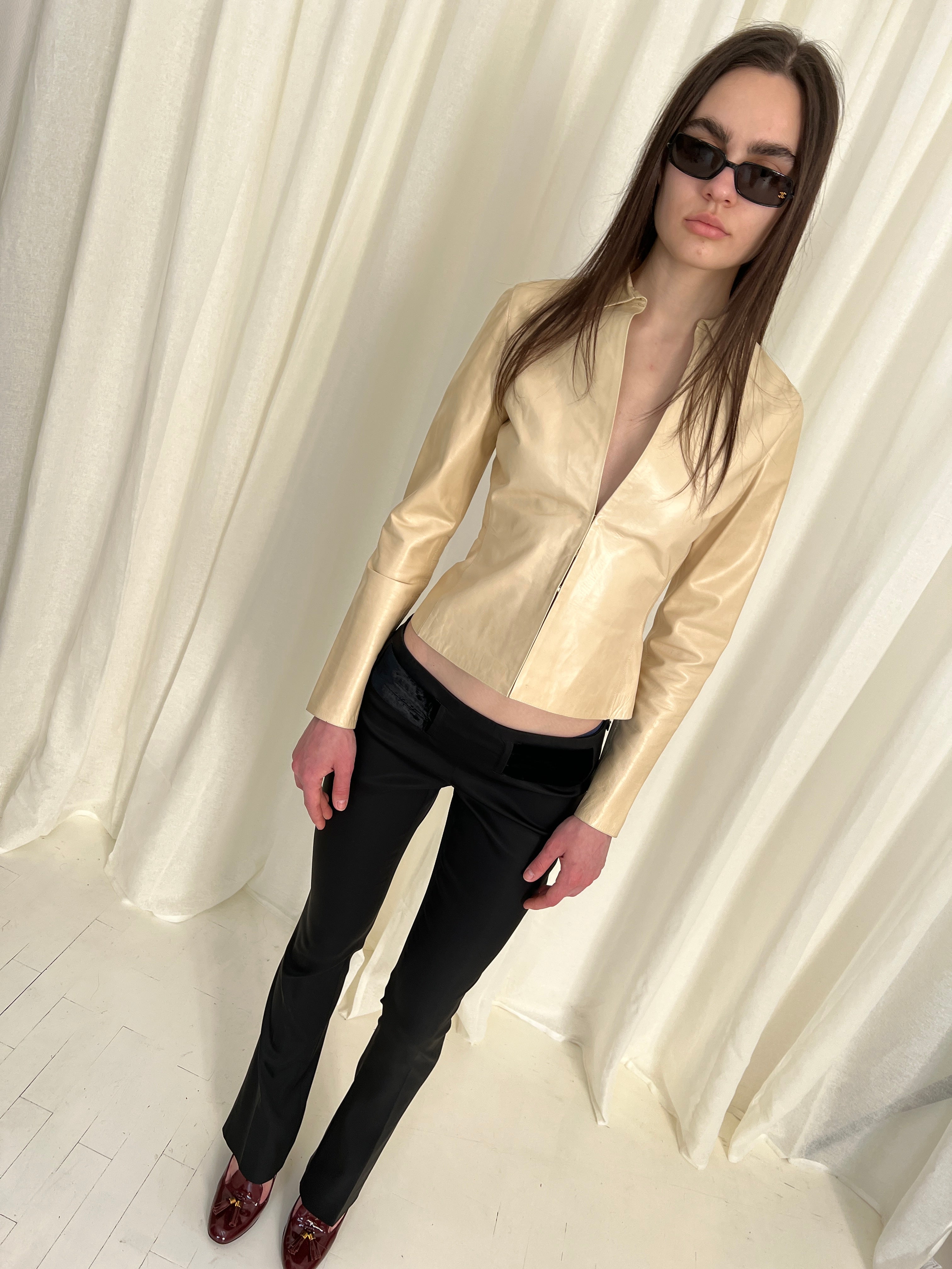 RARE SS99 Gucci Tom Ford Leather Jacket
