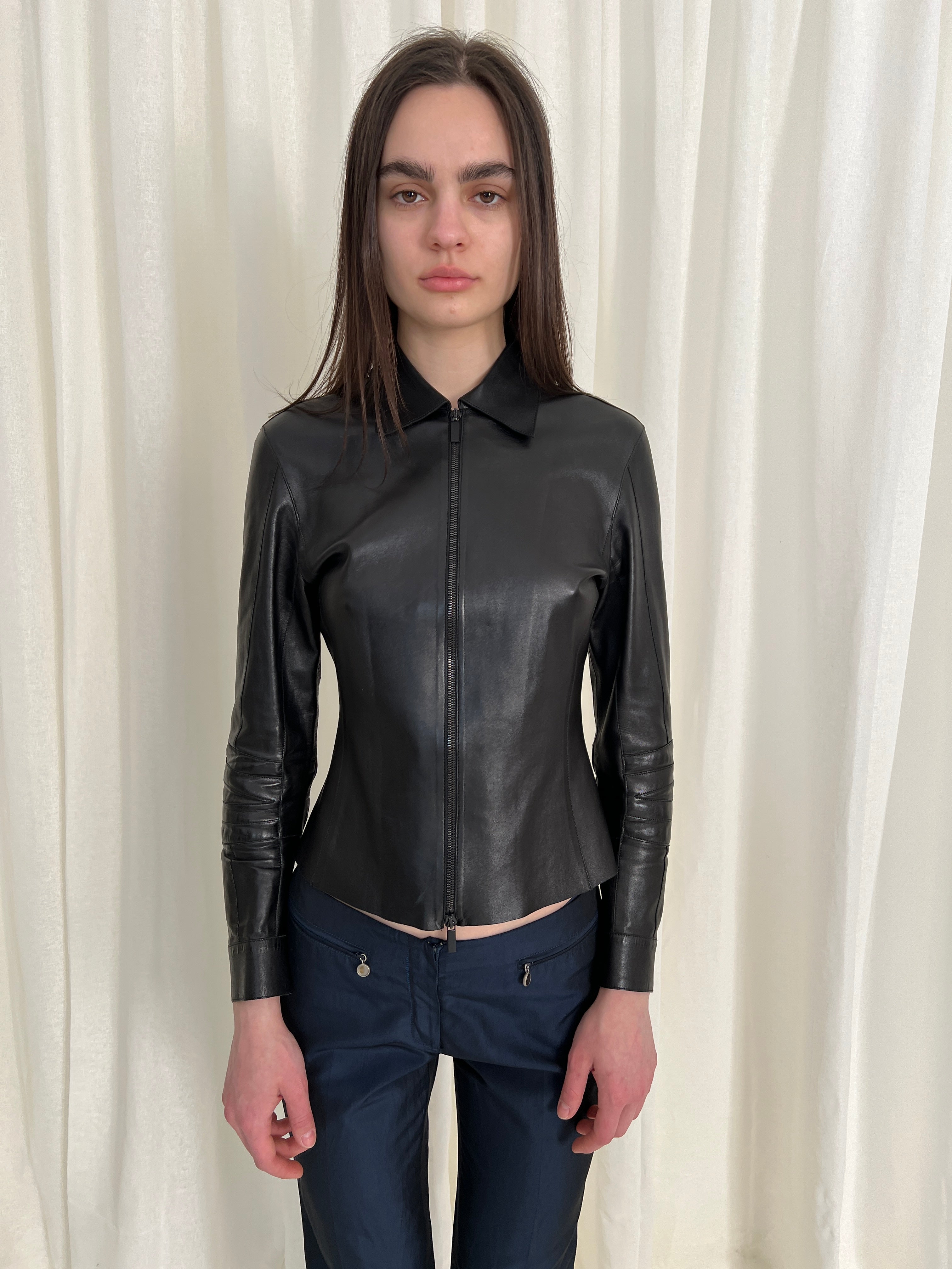RARE 1999 Gucci Tom Ford Leather Jacket