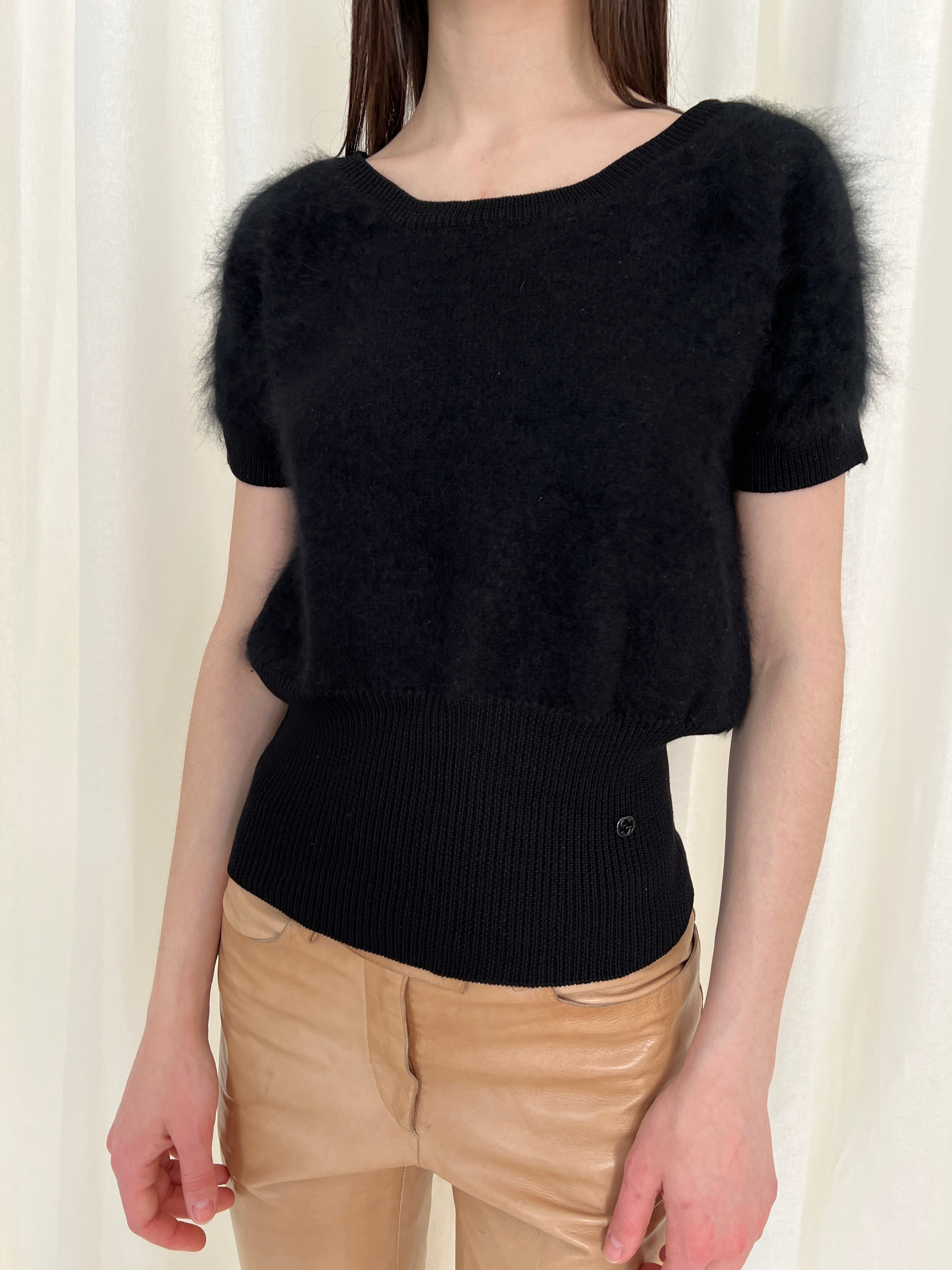 2000s Gucci Mohair Top