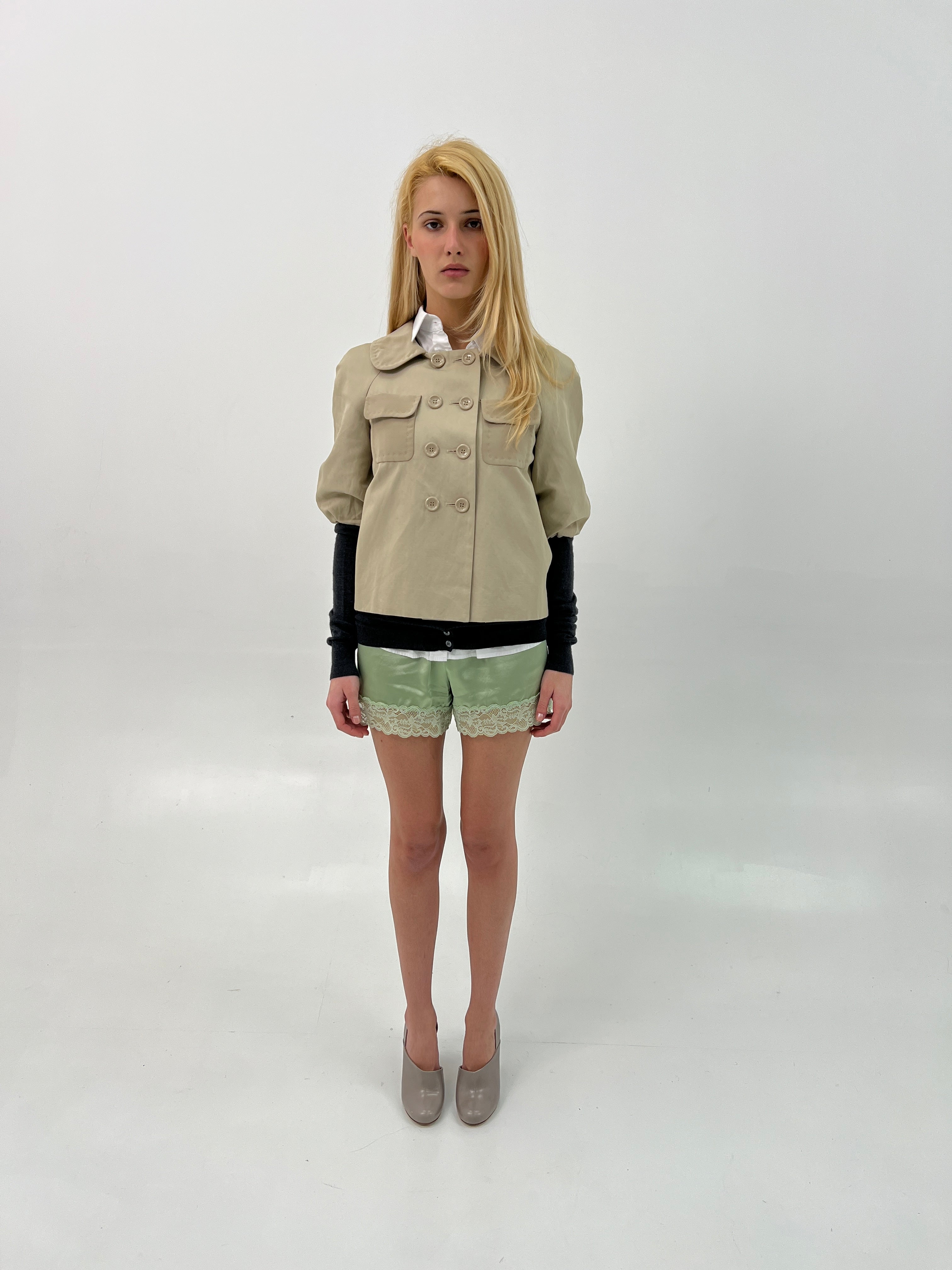 100% Silk Mini Short