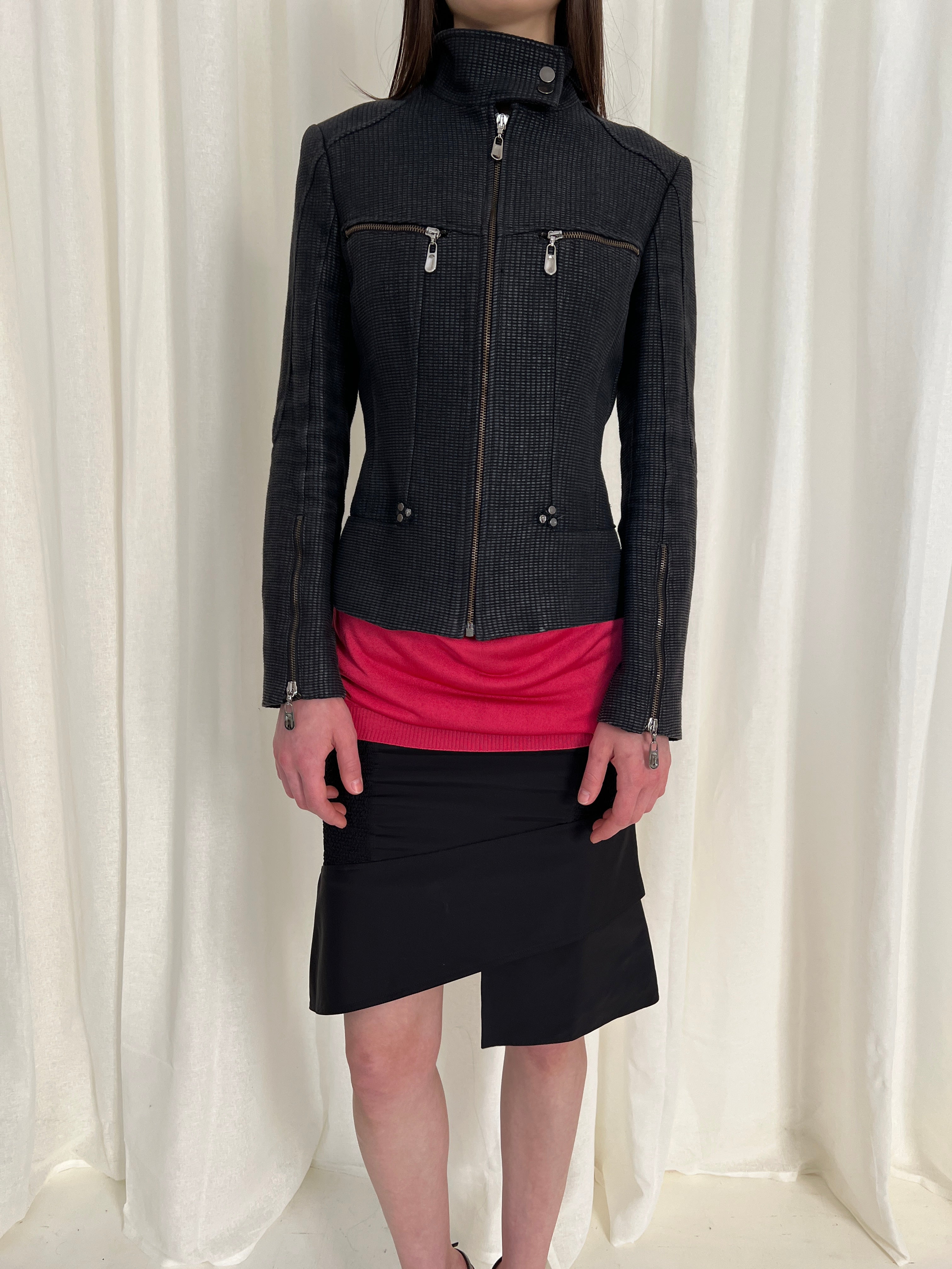 RARE SS04 Gucci Tom Ford Silk Skirt