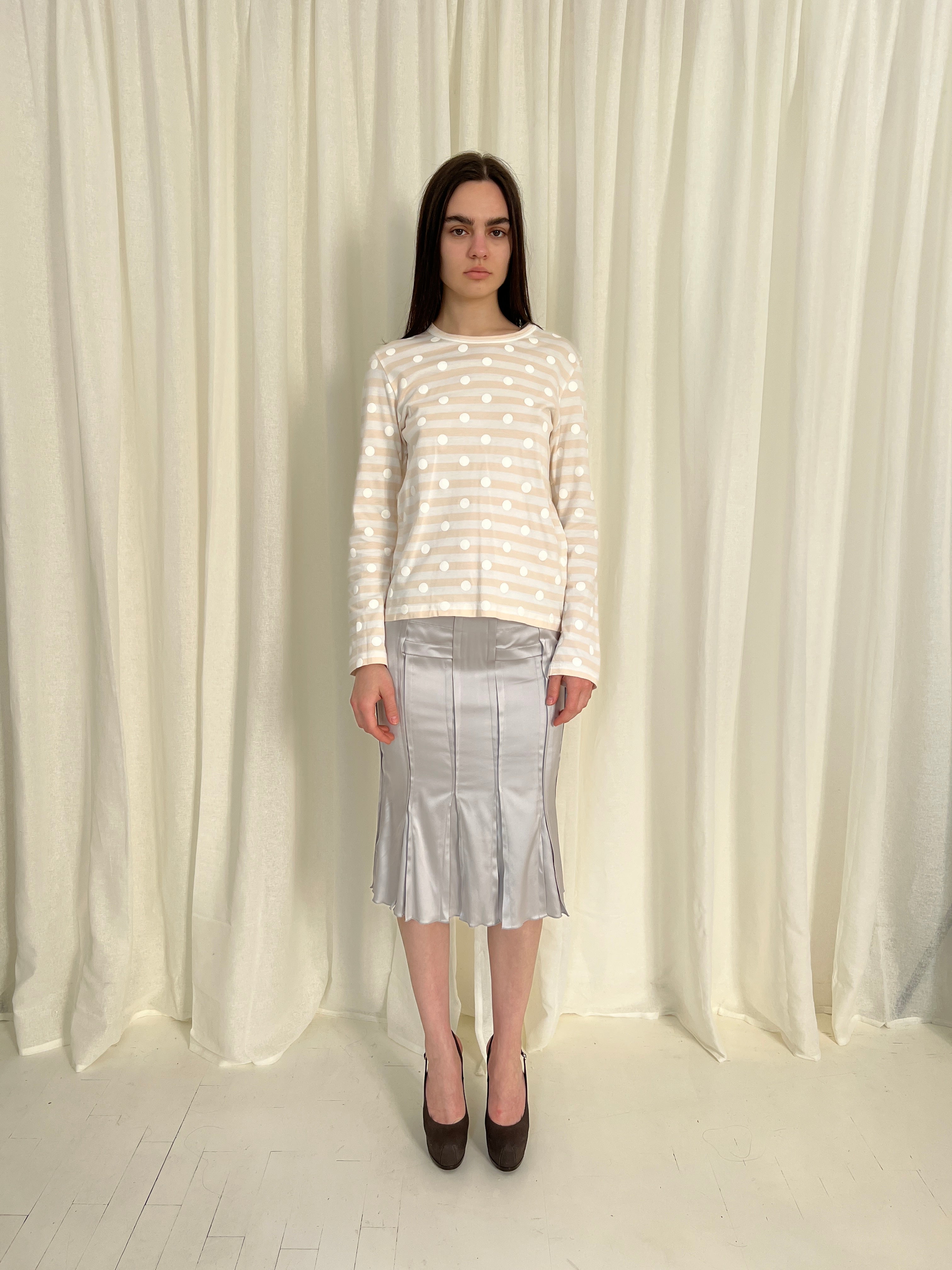 FW04 Gucci Tom Ford Silk Skirt