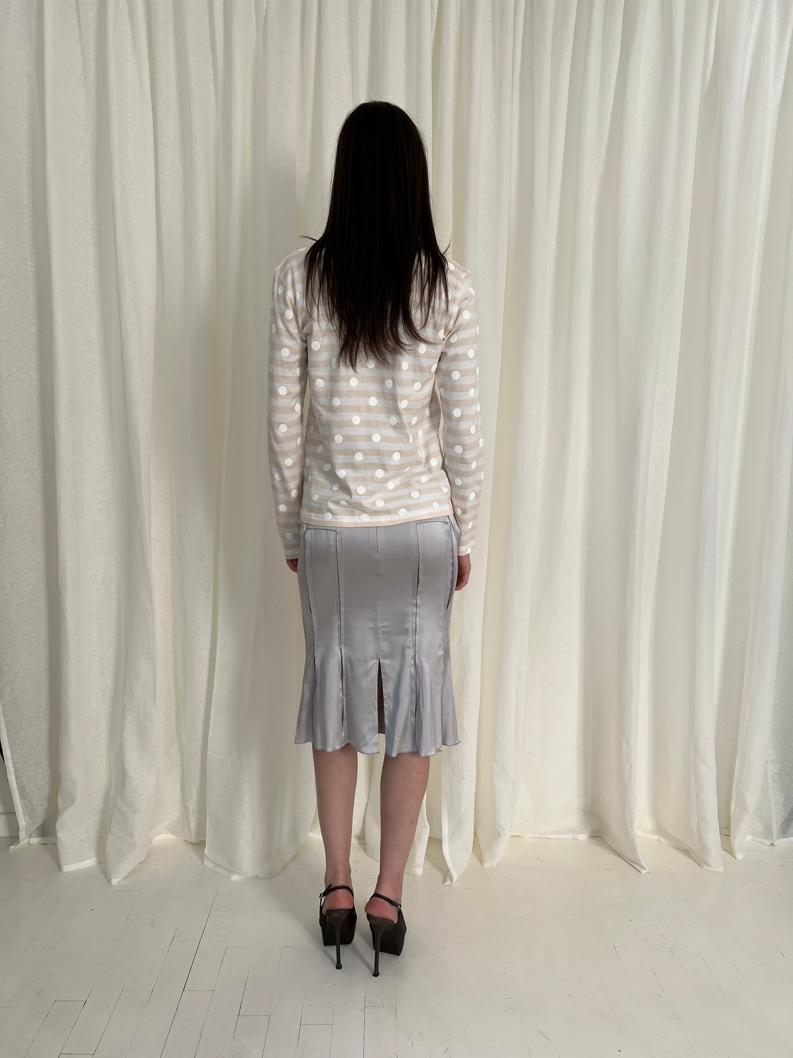 FW04 Gucci Tom Ford Silk Skirt
