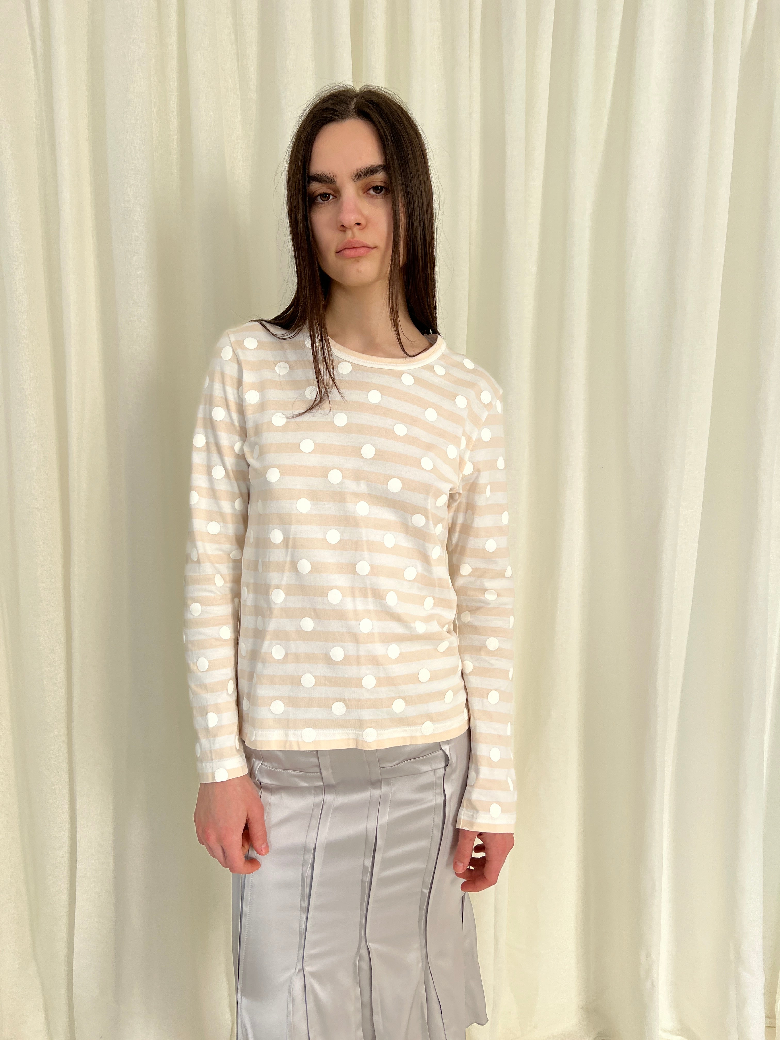 2015 Comme des garçons polka-dots t-shirt