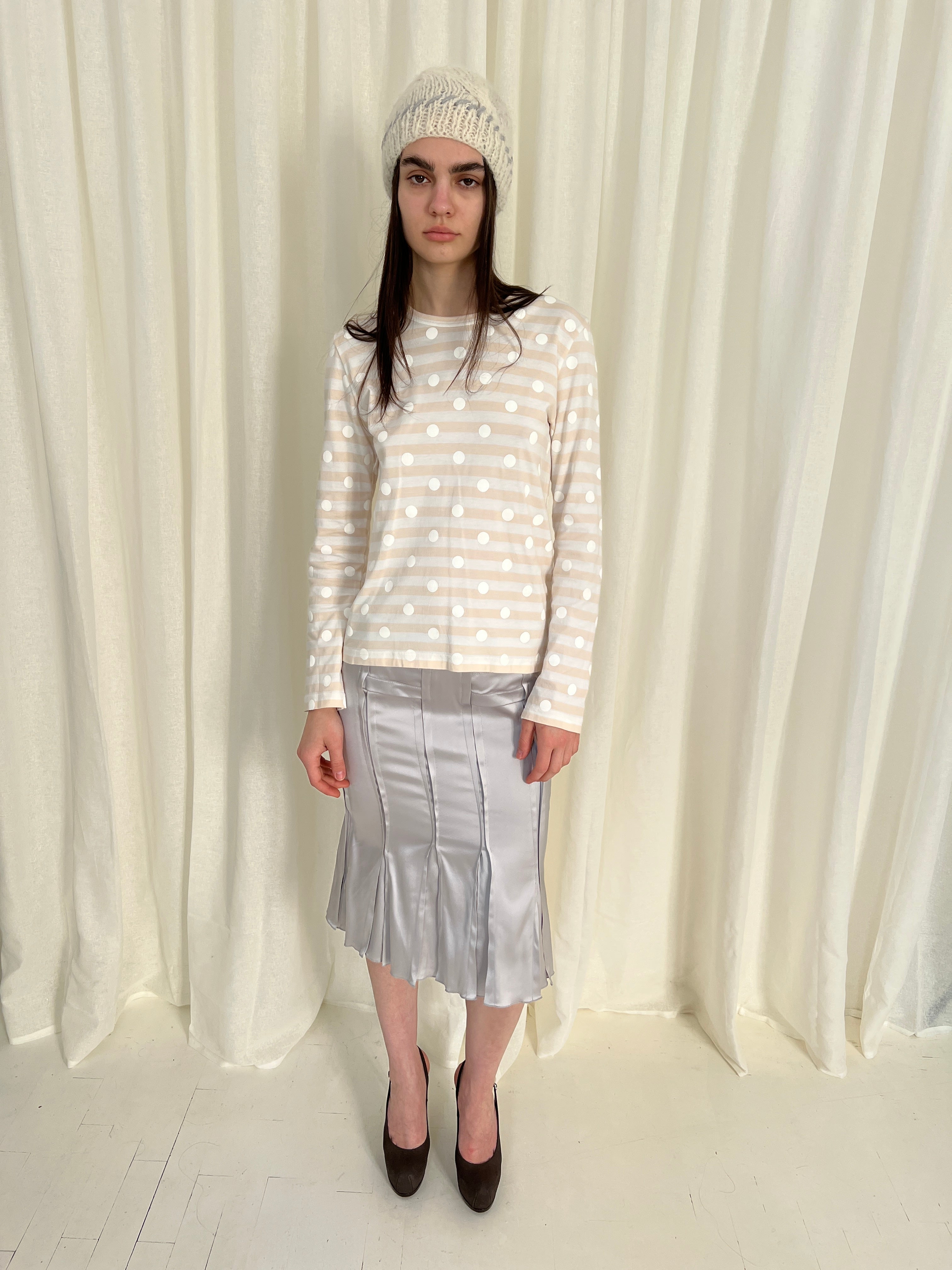 FW04 Gucci Tom Ford Silk Skirt