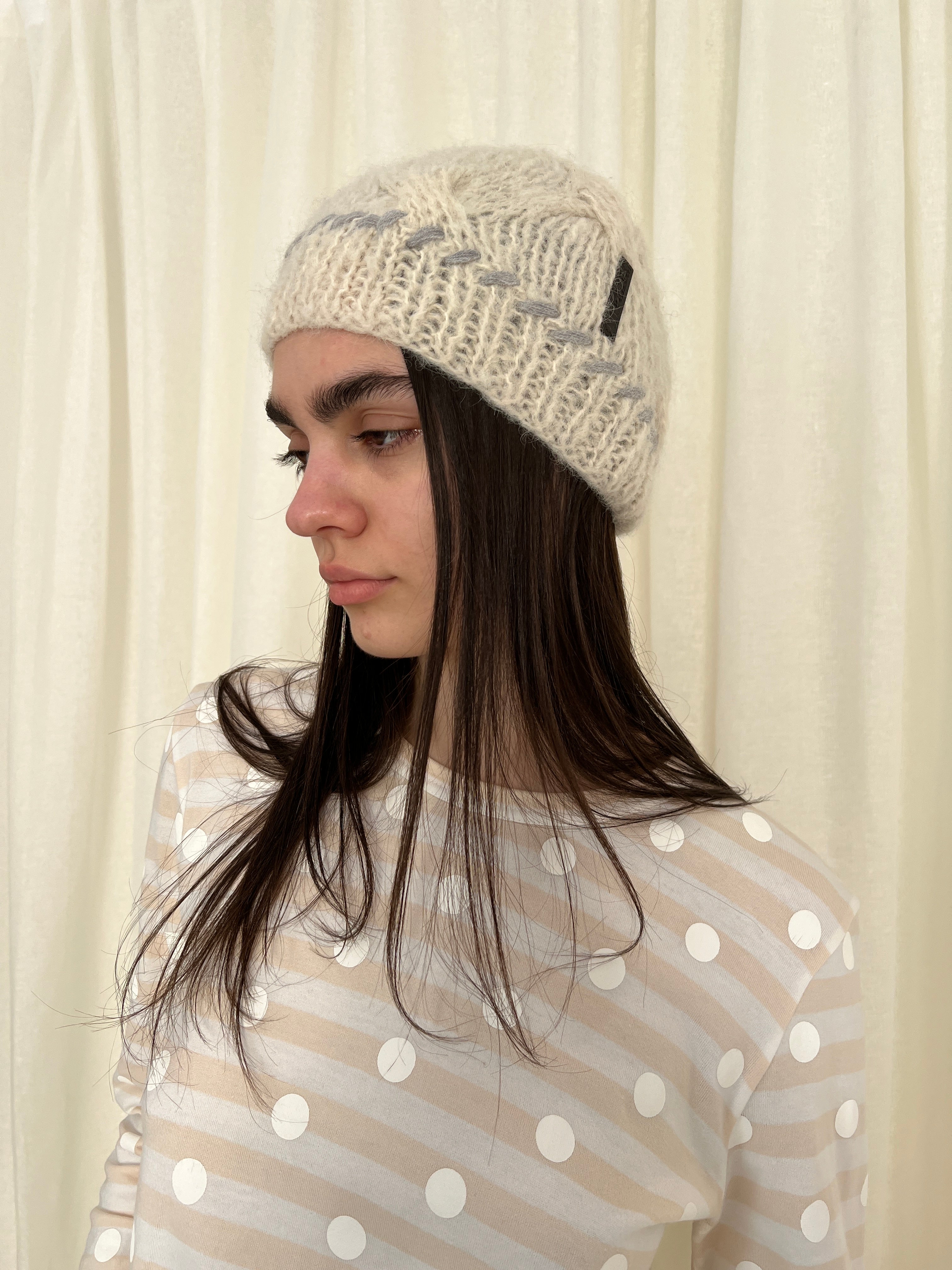 Prada mohair beanie