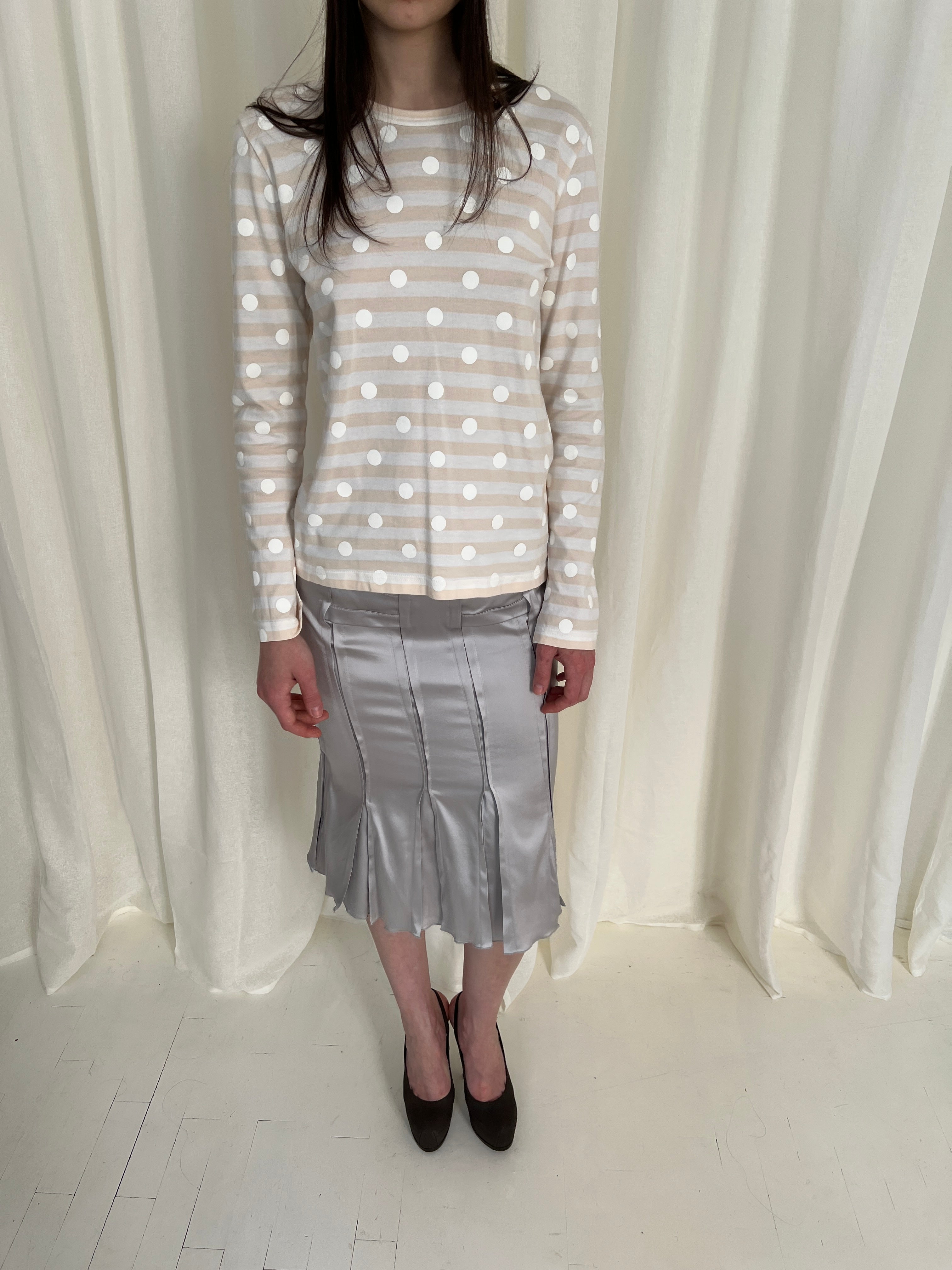 FW04 Gucci Tom Ford Silk Skirt