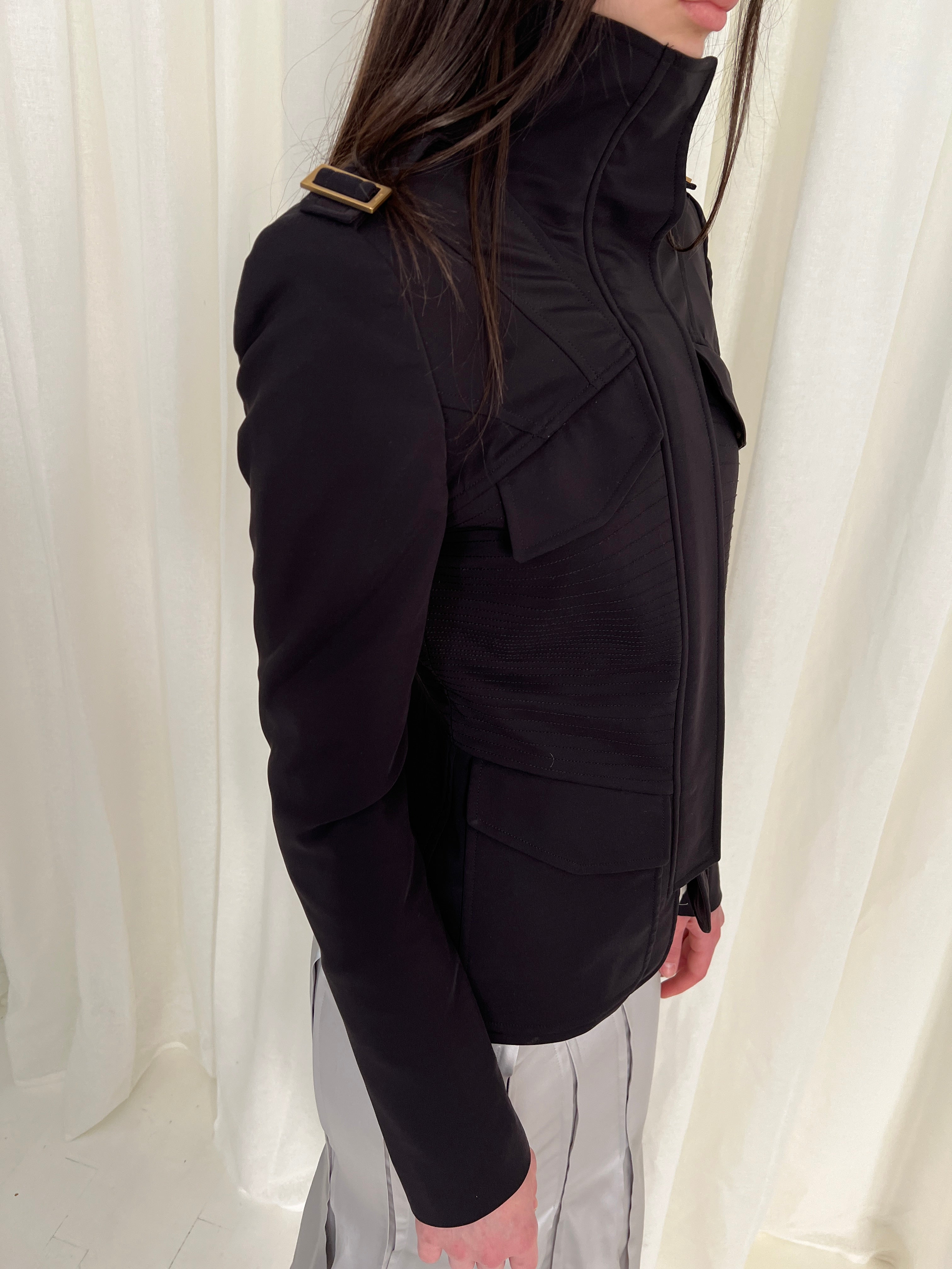 FW03 Gucci Tom Ford Corseted Jacket