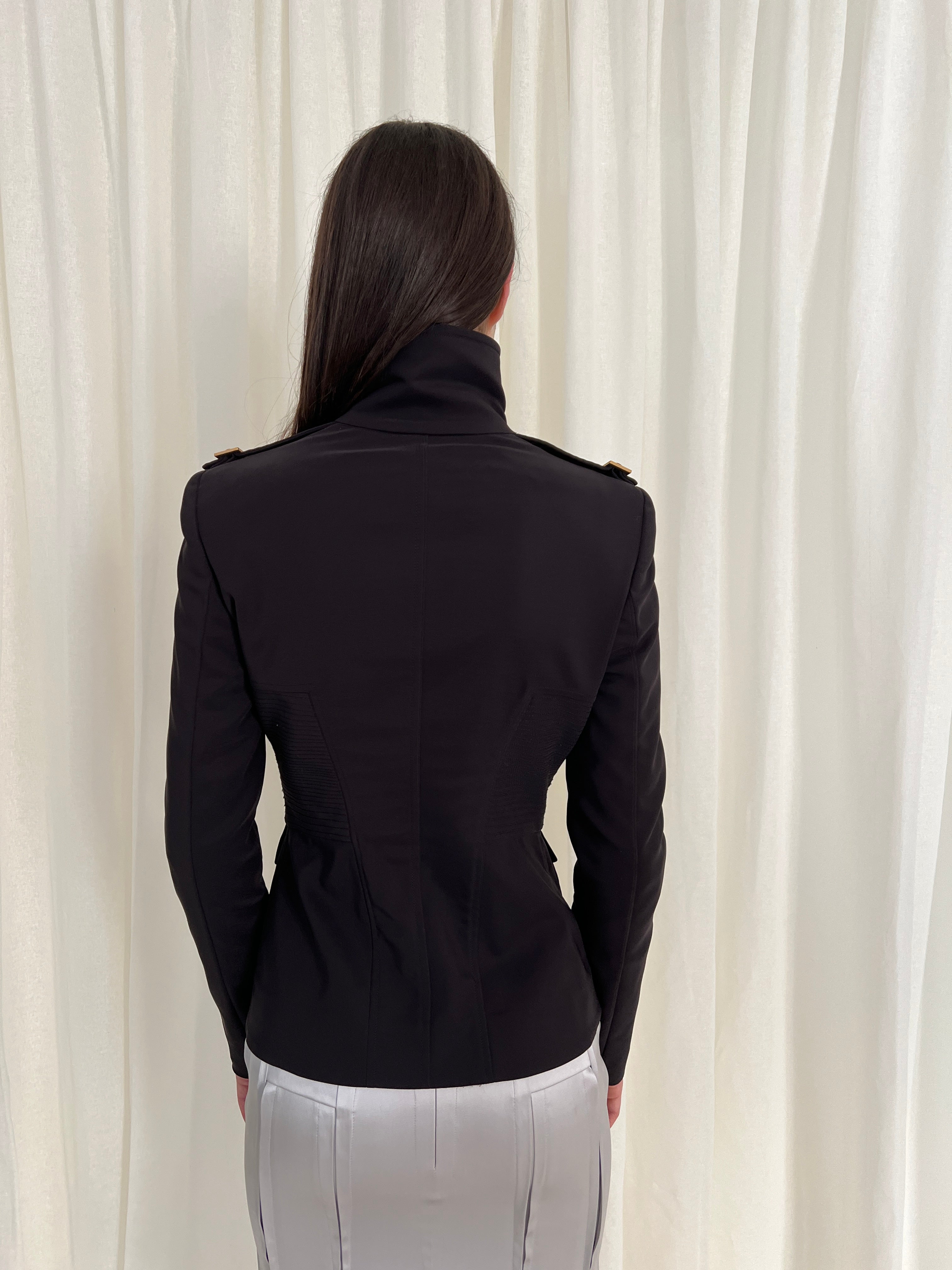 FW03 Gucci Tom Ford Corseted Jacket