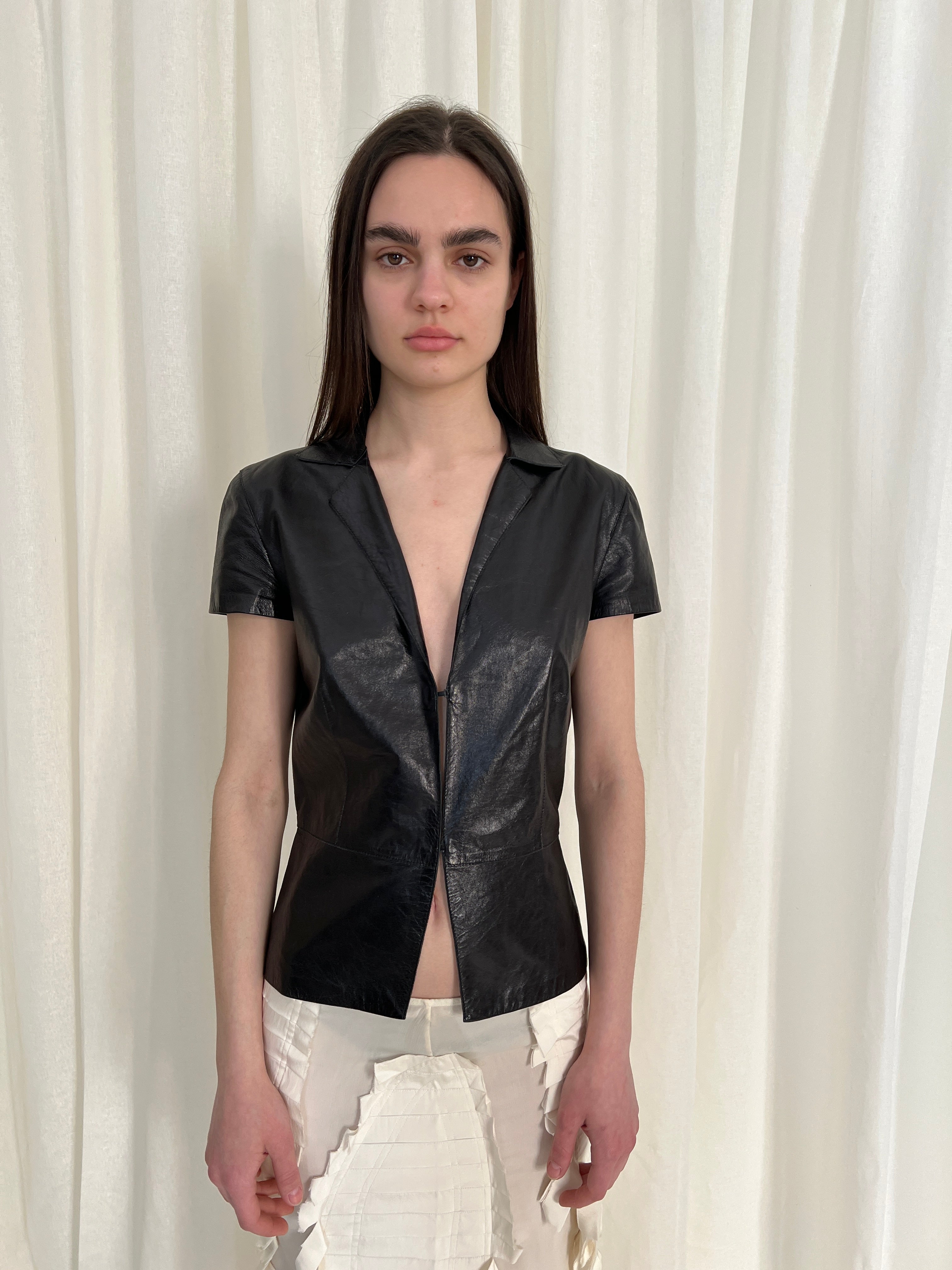 RARE FW97 Gucci Tom Ford Leather Vest