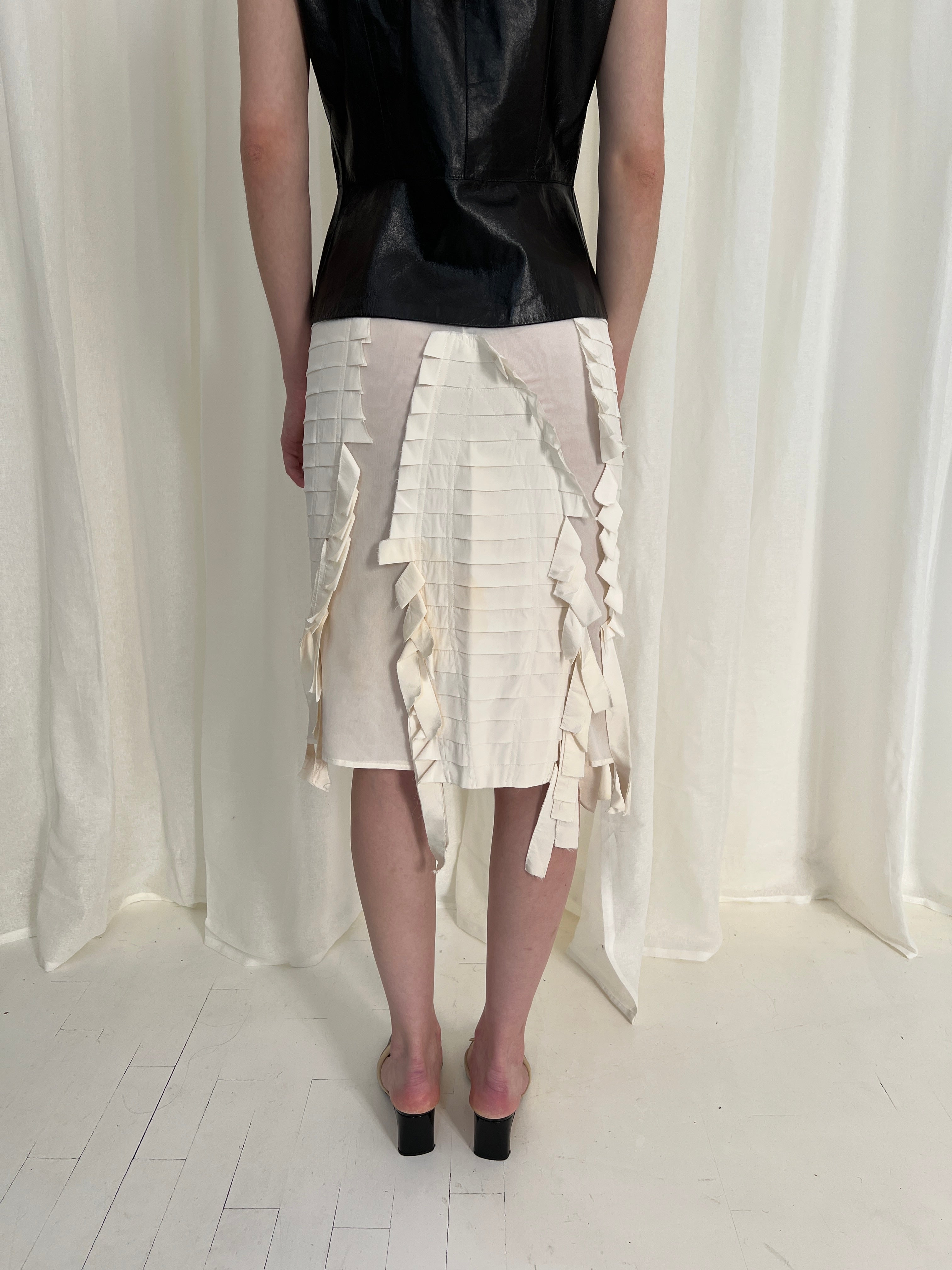 RARE SS04 Gucci Tom Ford Silk Skirt