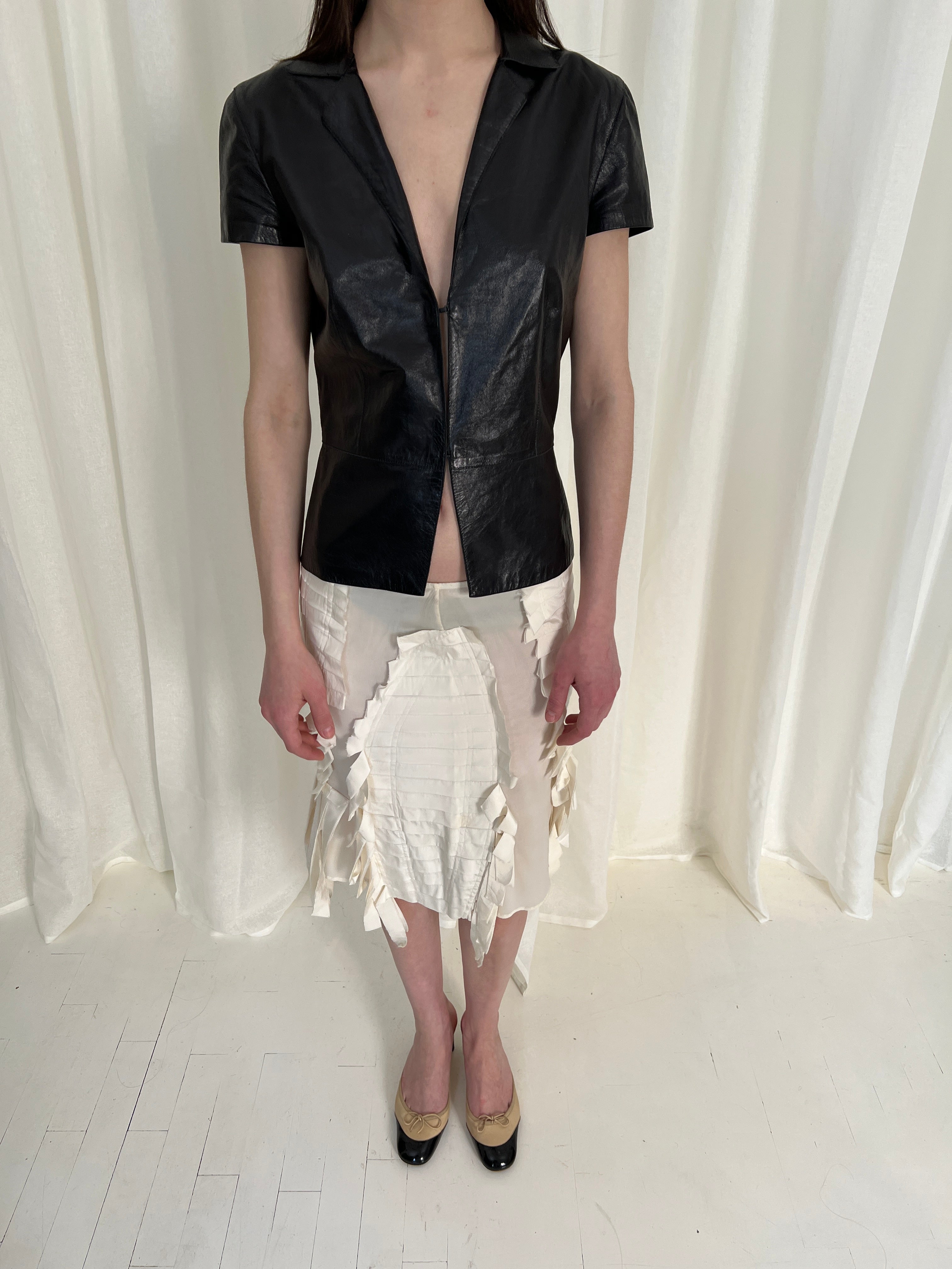 RARE SS04 Gucci Tom Ford Silk Skirt