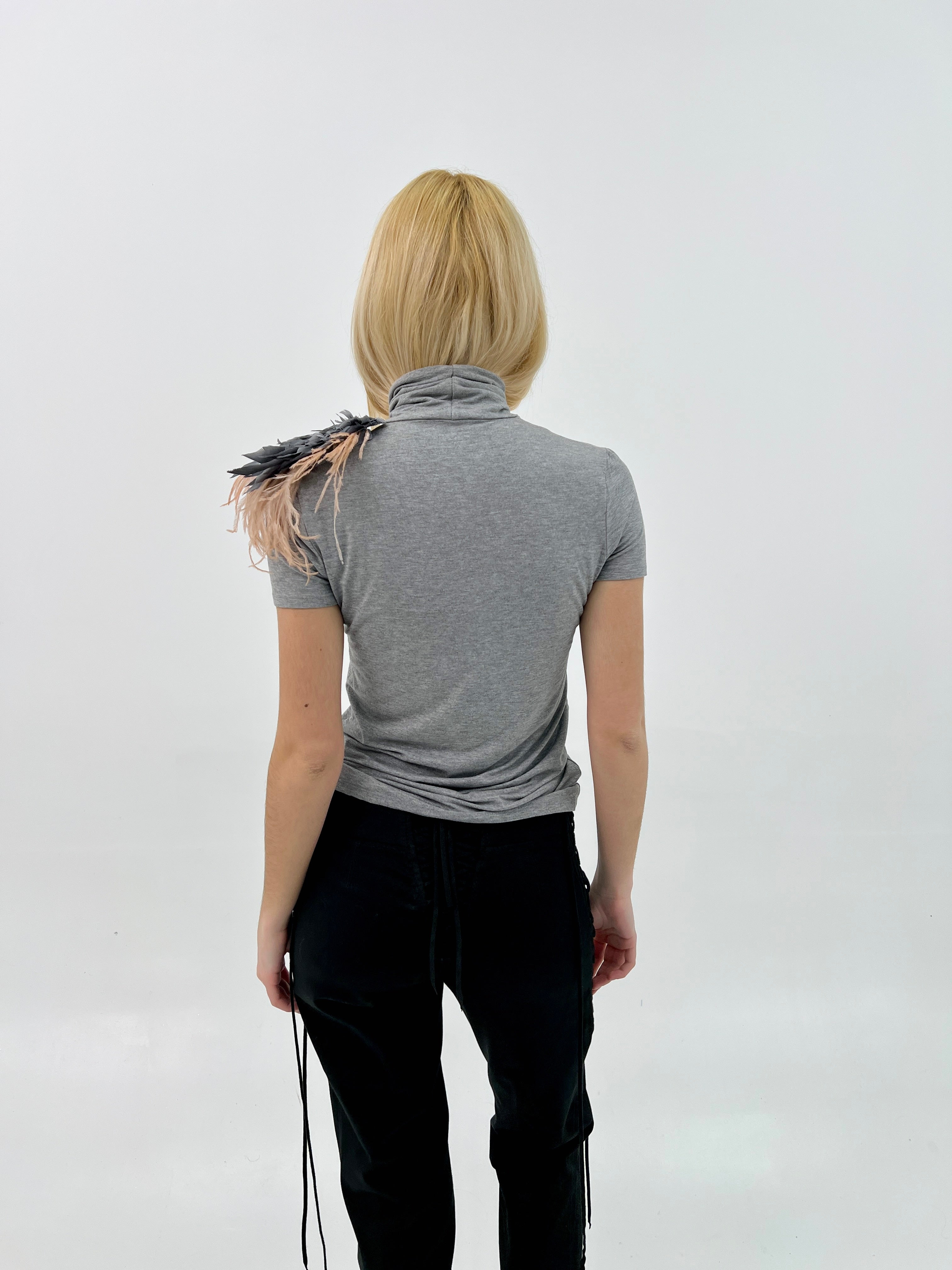 Patrizia Pepe Feather Top