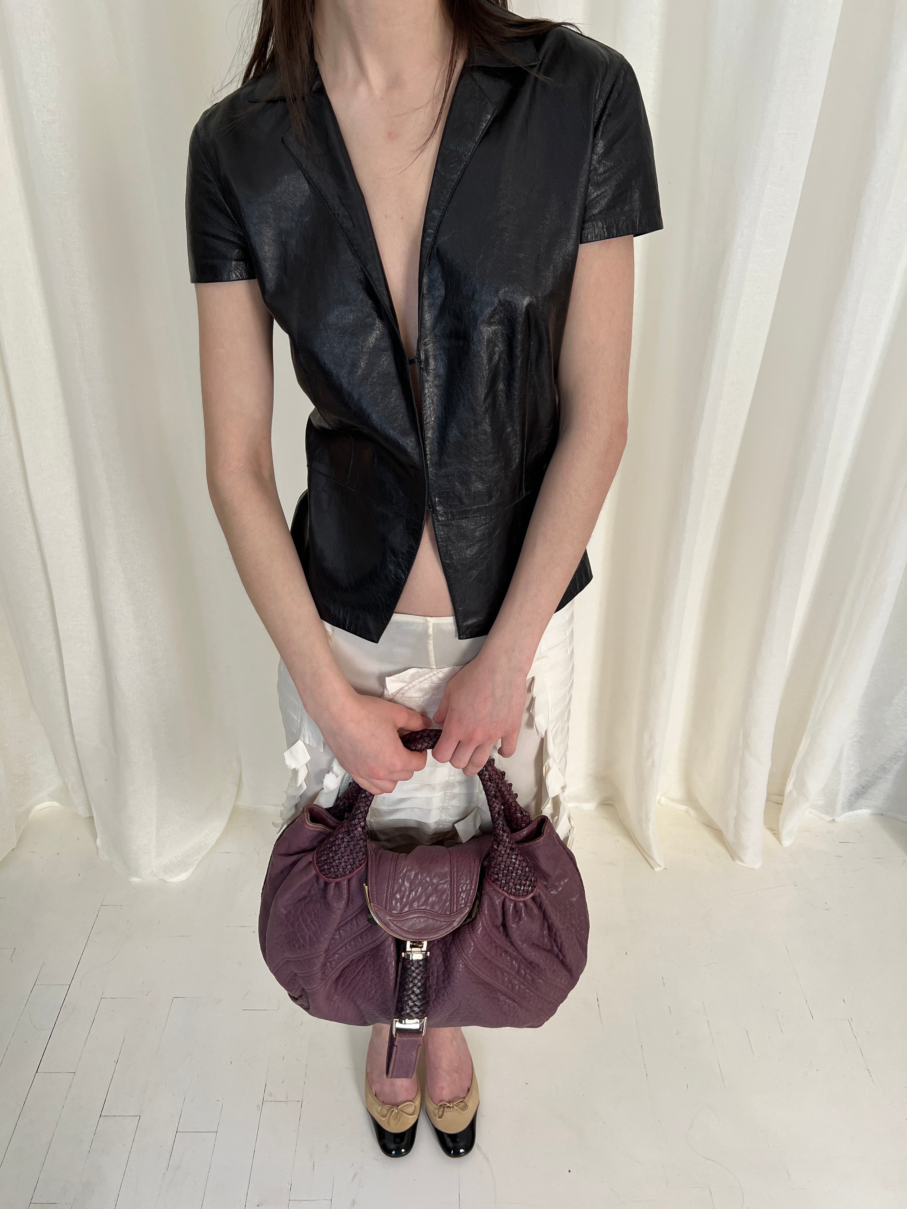 RARE FW97 Gucci Tom Ford Leather Vest