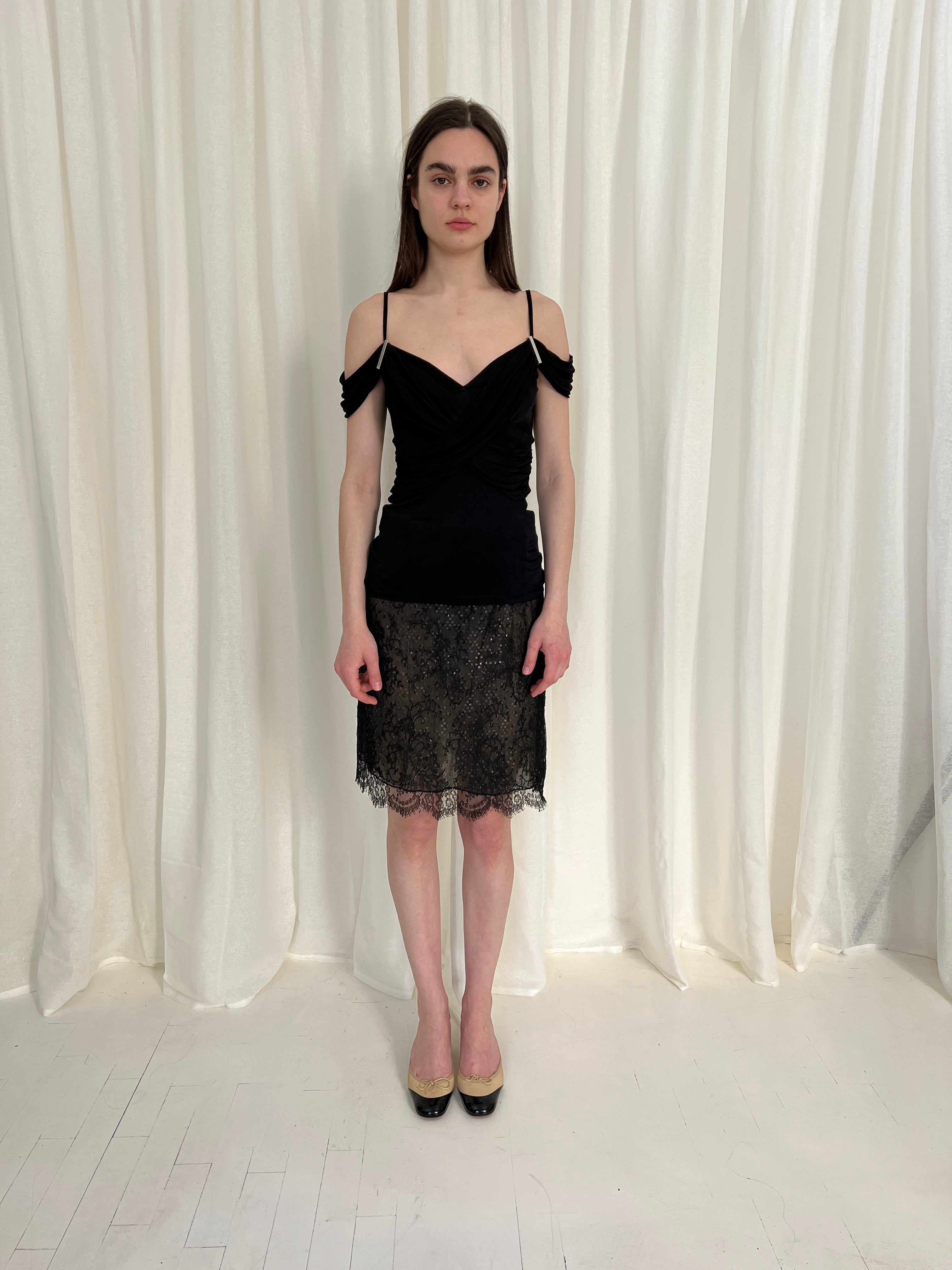 RARE SS99 Gucci Tom Ford Laces Skirt
