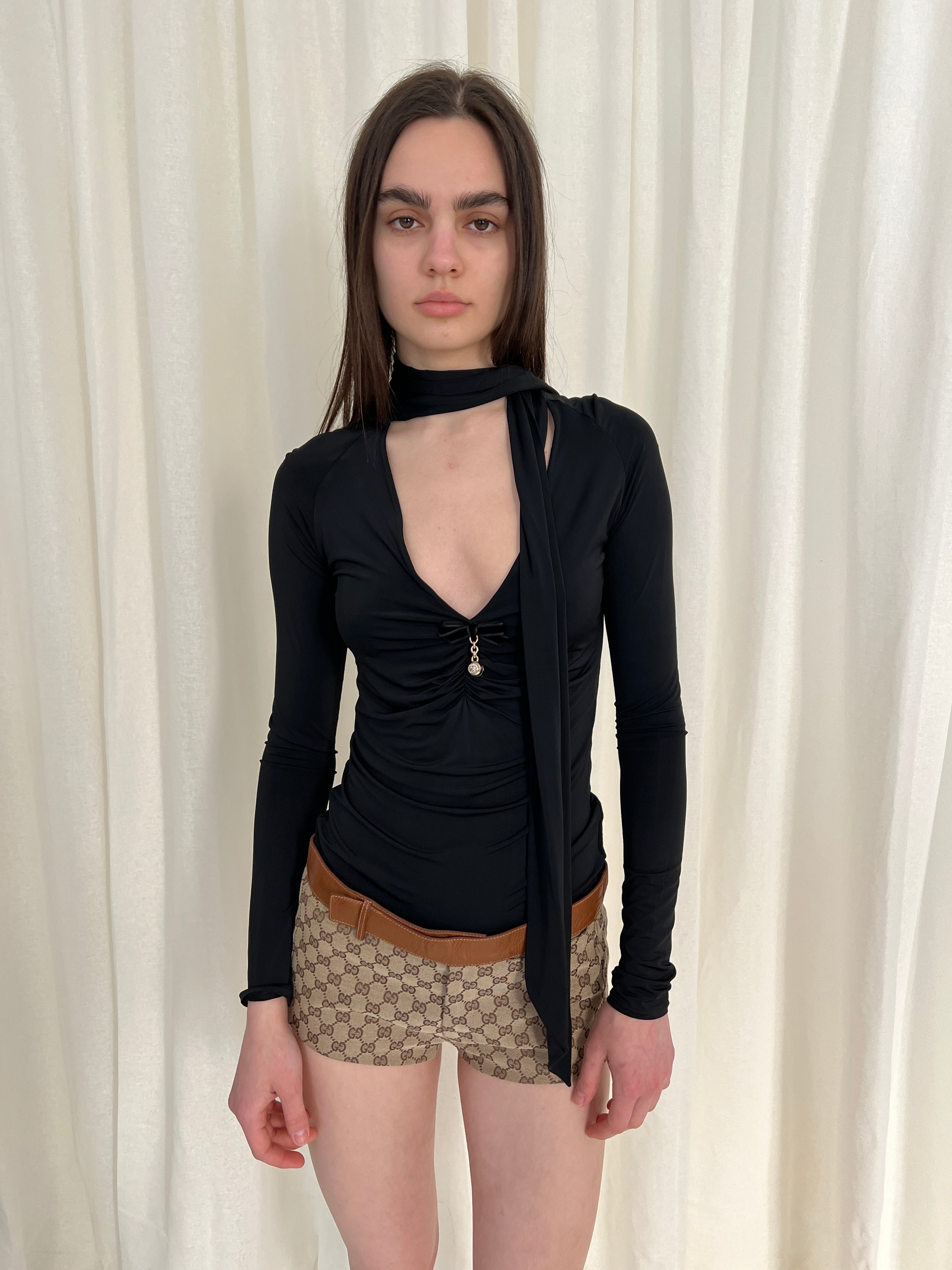 2008 Gucci Scarf Top