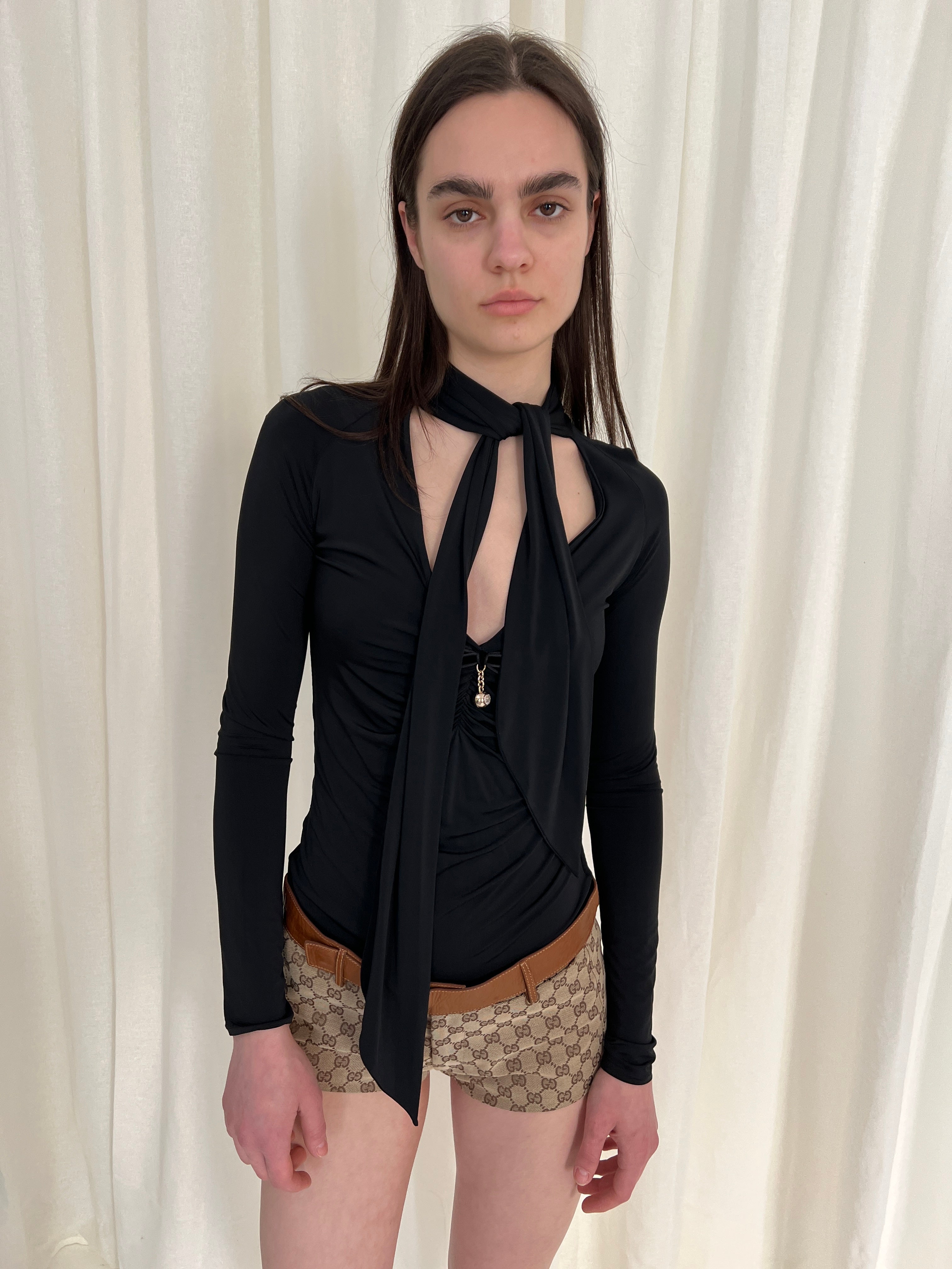 2008 Gucci Scarf Top