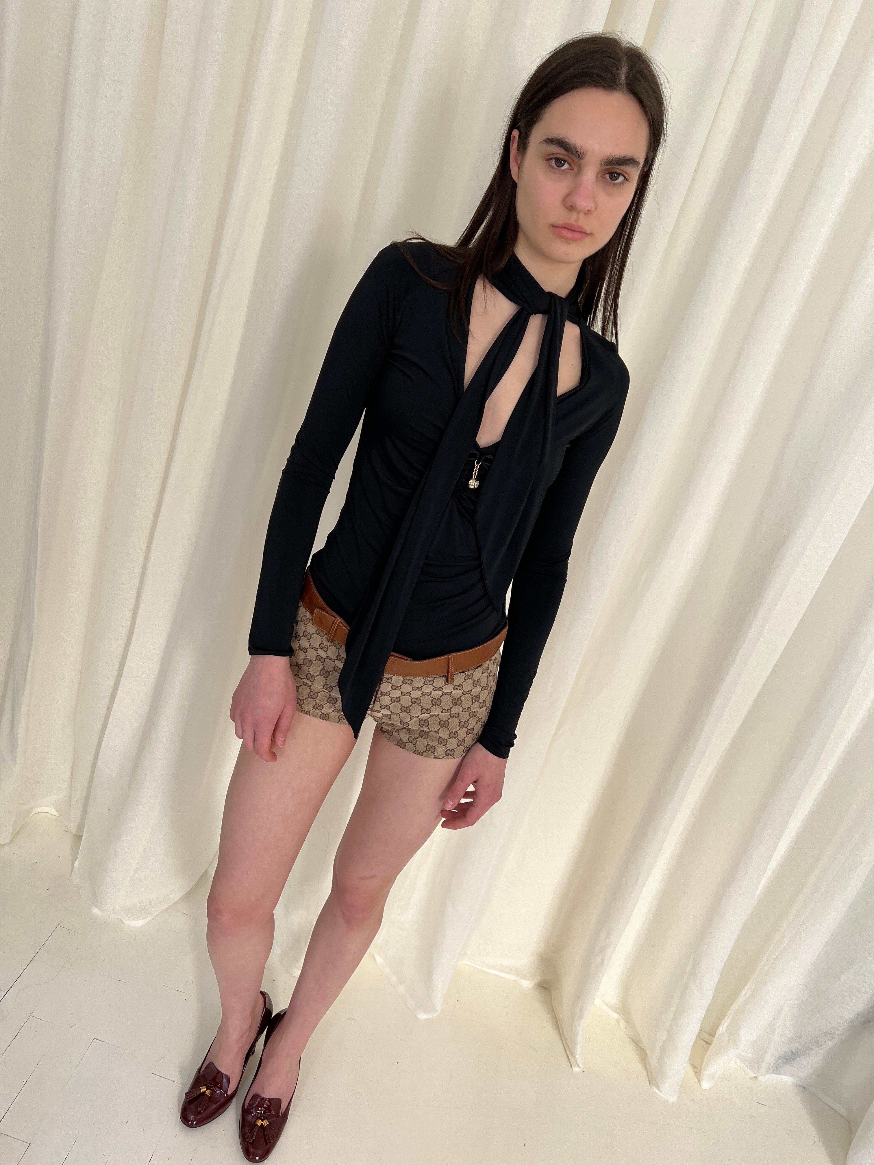 2008 Gucci Scarf Top