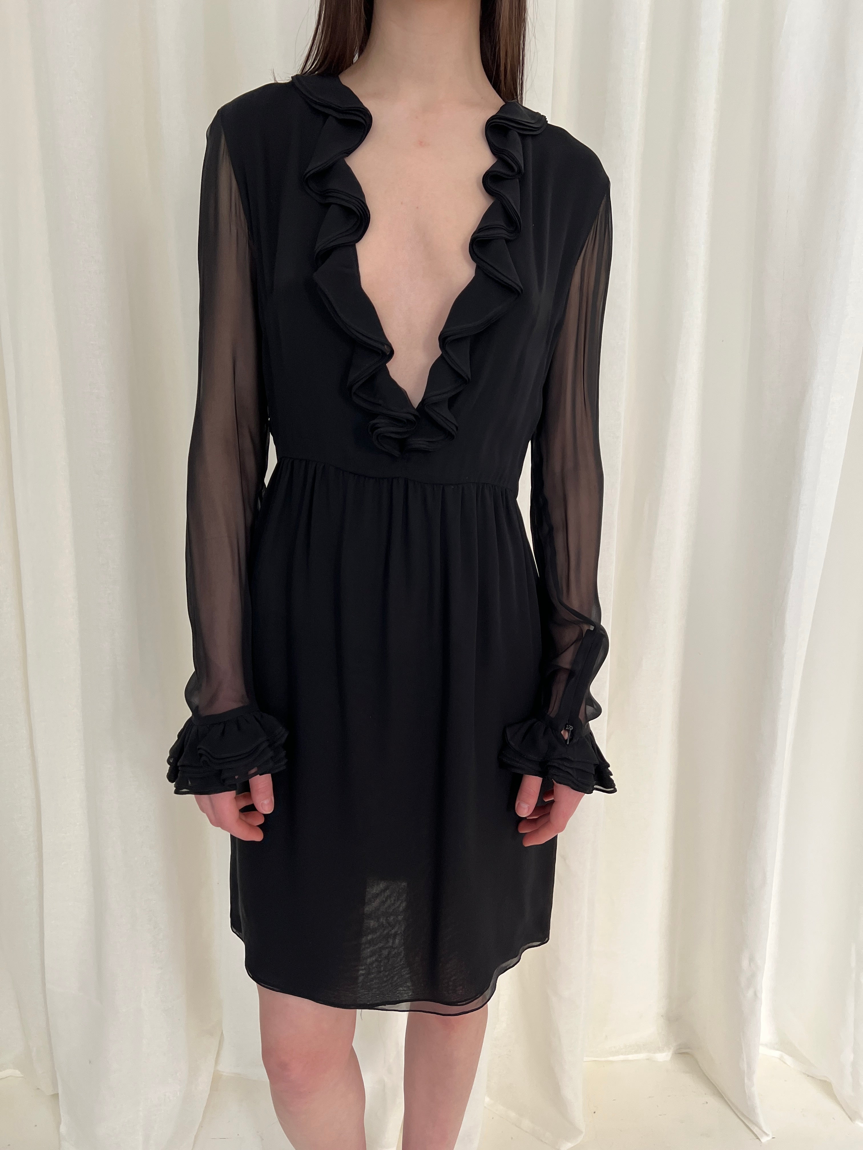 Rare FW01 Gucci Tom Ford Silk Dress