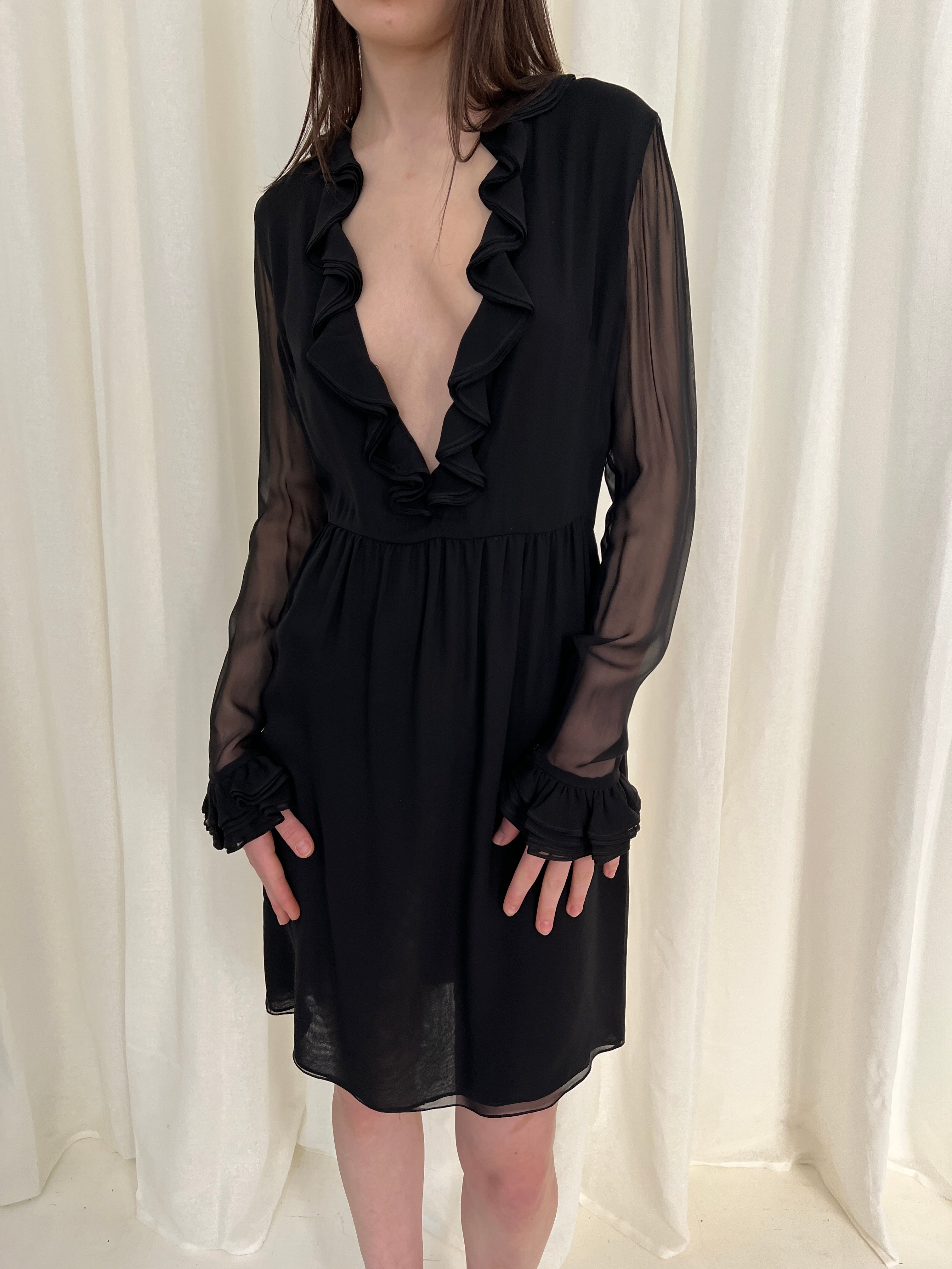 Rare FW01 Gucci Tom Ford Silk Dress
