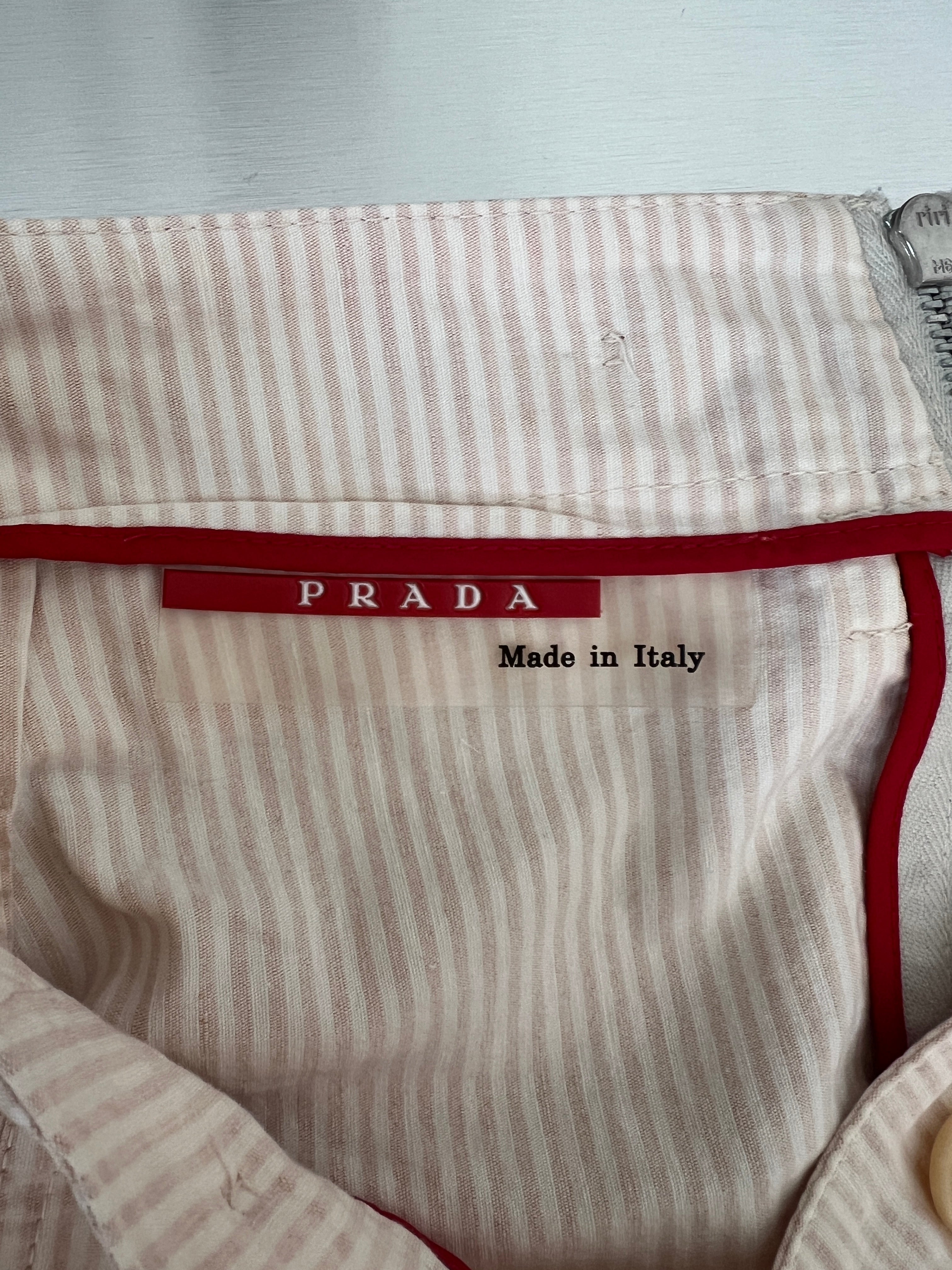 2000s Prada skirt