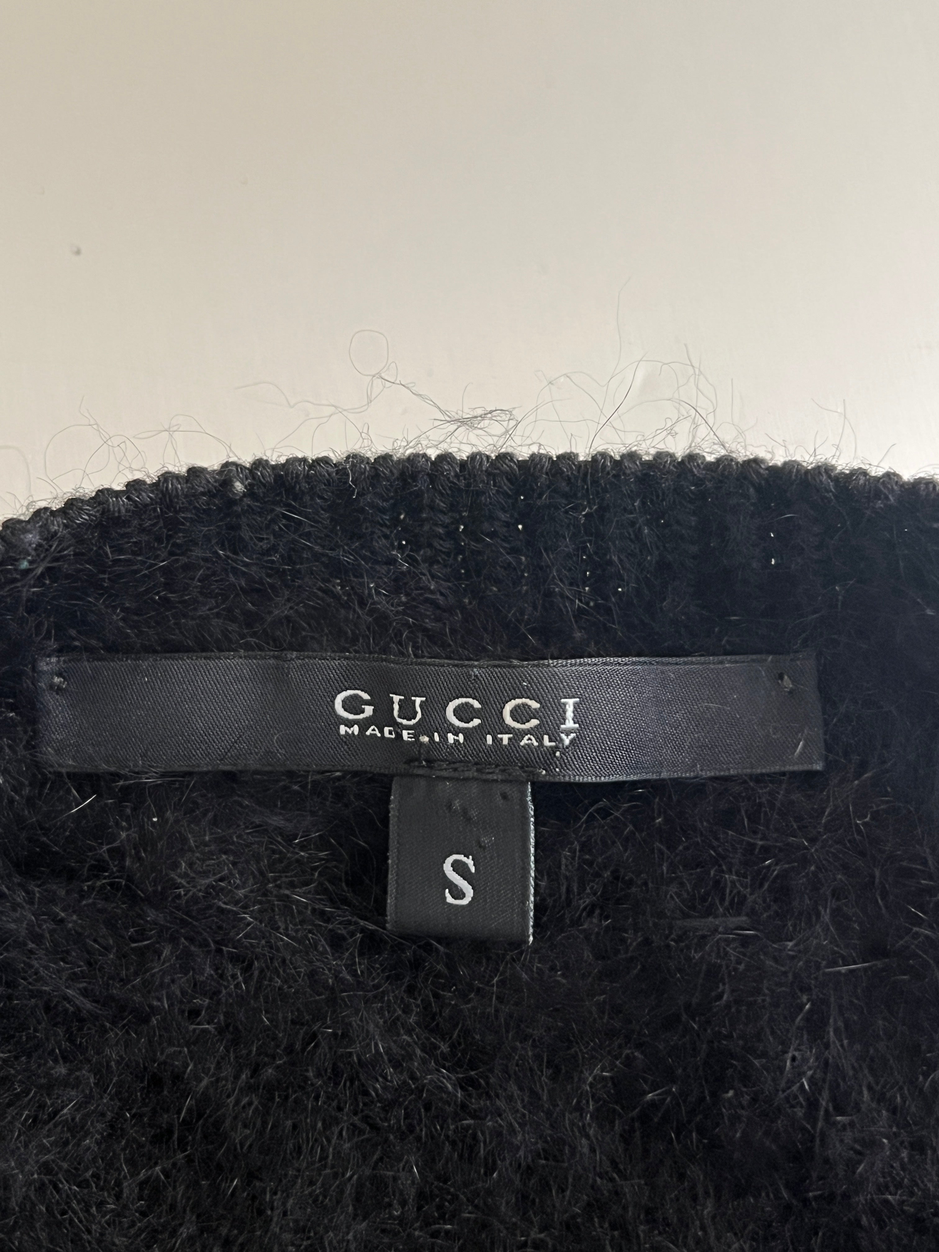 2000s Gucci Mohair Top